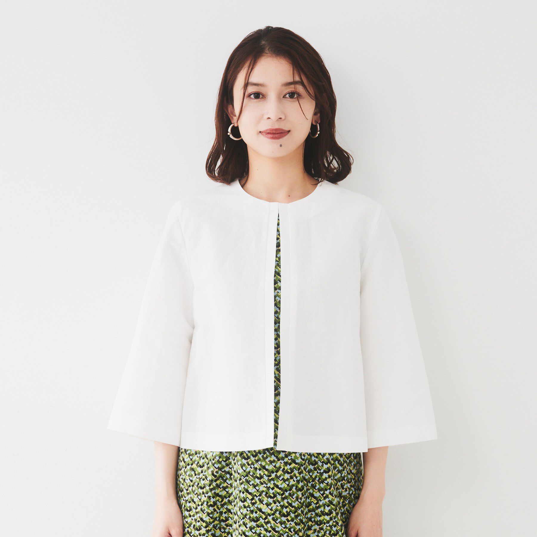 UNTITLED「【短丈/オンオフ/きれいめ】タイプライタージャケット」|ブルゾン・スタジャン|