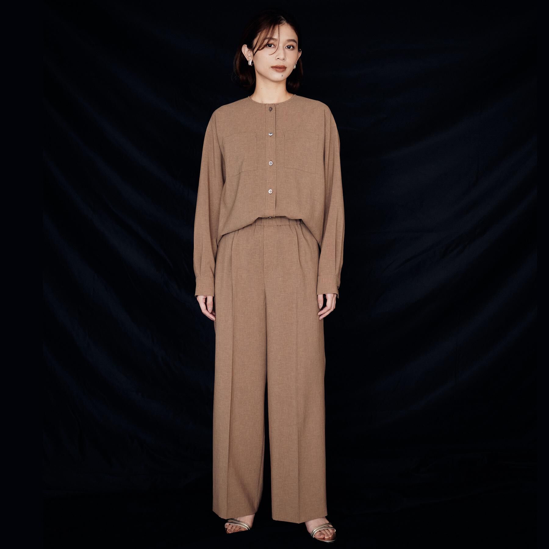 UNTITLED「【秋も着られる/セットアップ可】リラククールシャツ」|シャツ・ブラウス|