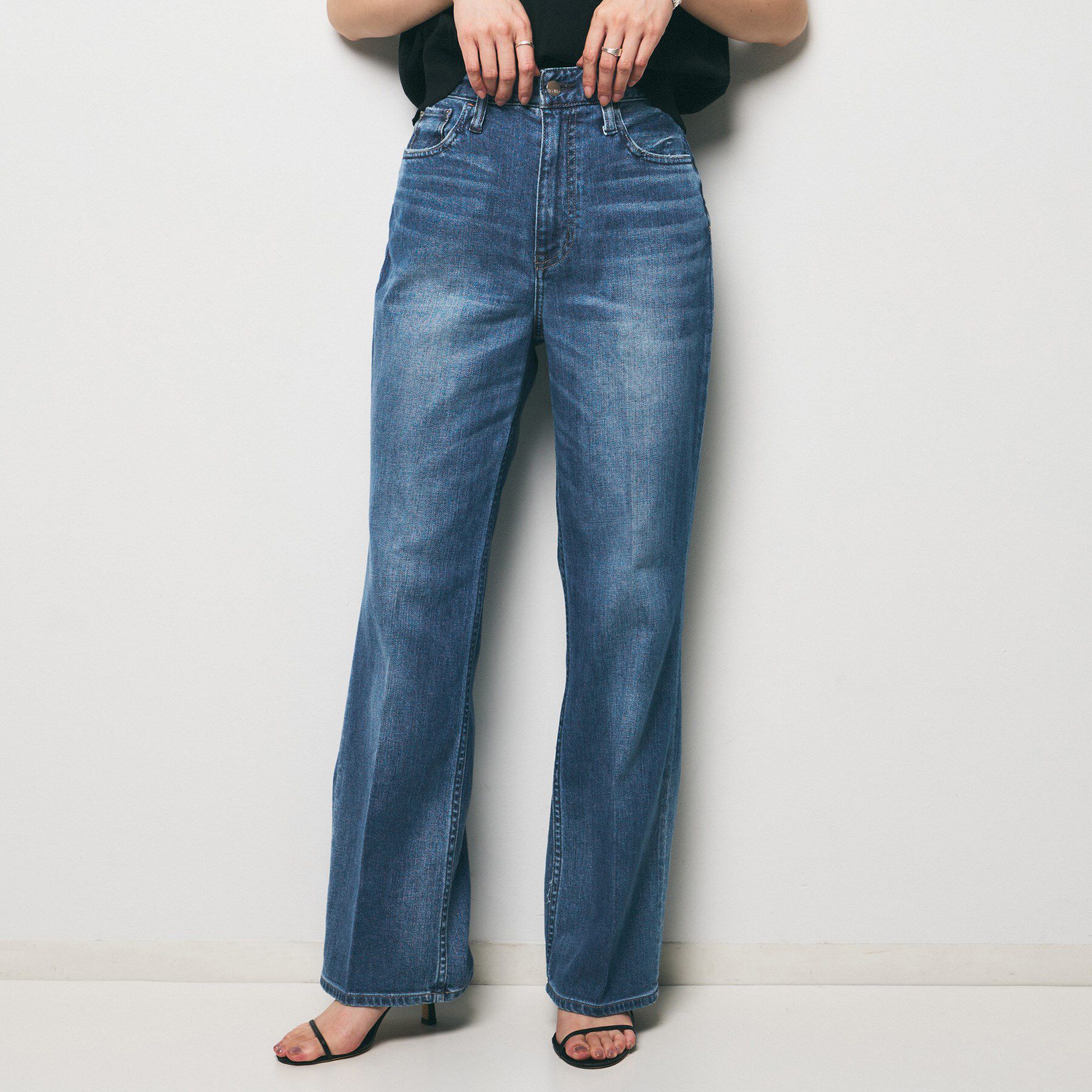 UNTITLED「【 Healthy DENIM 】Louts フレアーデニム」|デニム|