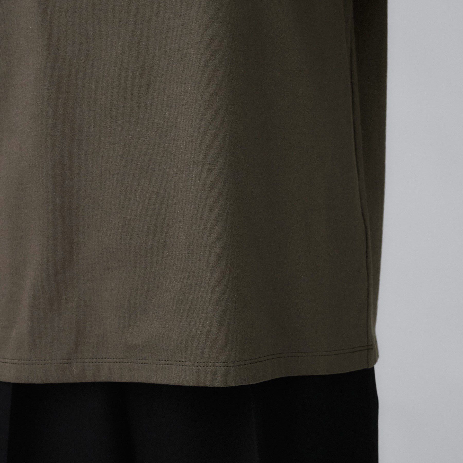 UNTITLED「【接触冷感／コットン100／洗える／Tシャツ】半袖天竺プルオーバー」|Tシャツ・カットソー|