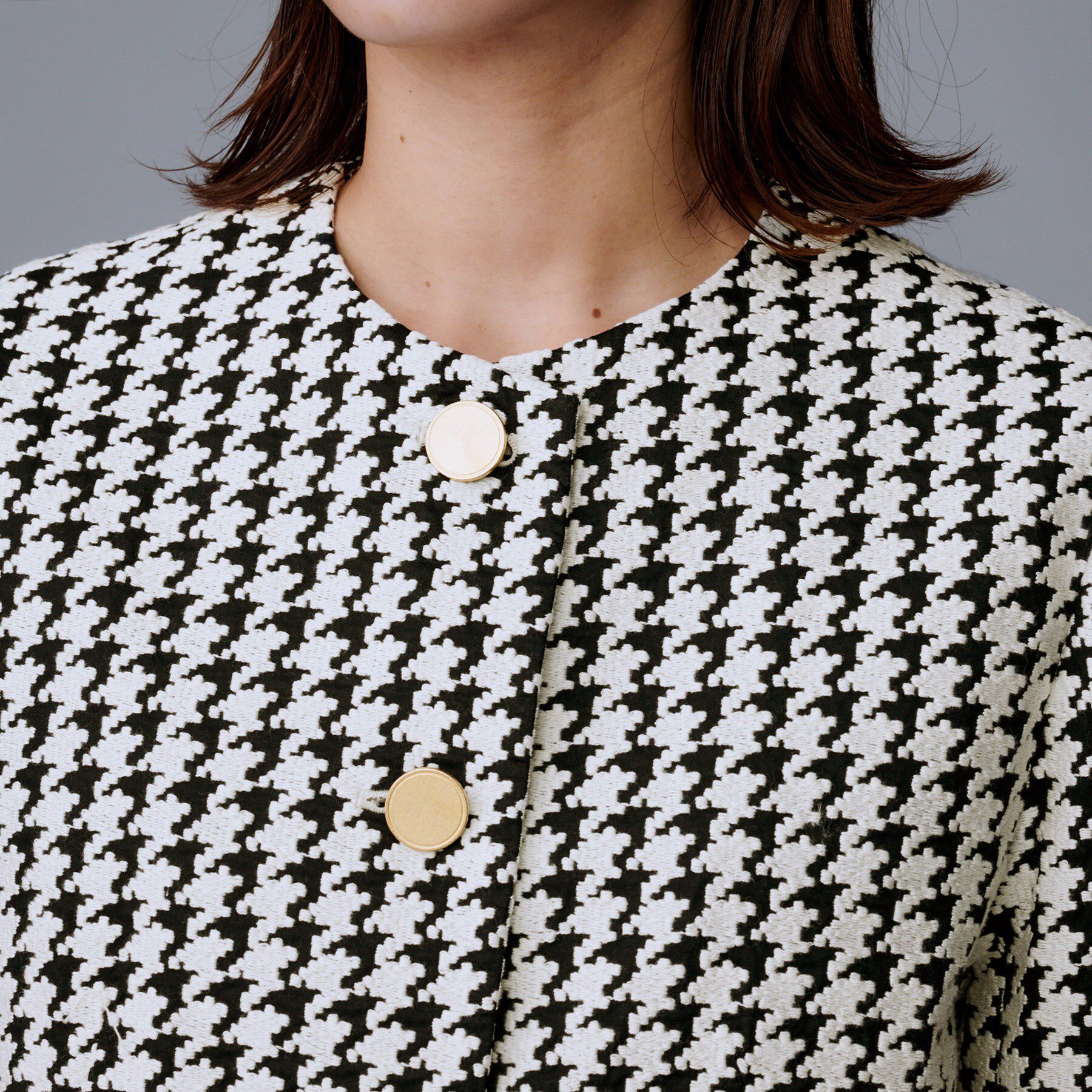 UNTITLED「【セットアップ可能】クラシックチドリ ジャケット」|ノーカラージャケット|