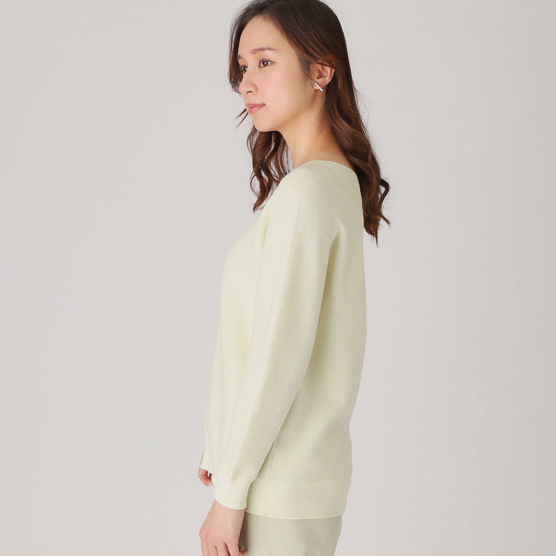 COUP DE CHANCE「【洗える／日本製】無縫製ニットトップス」|ニット・セーター|