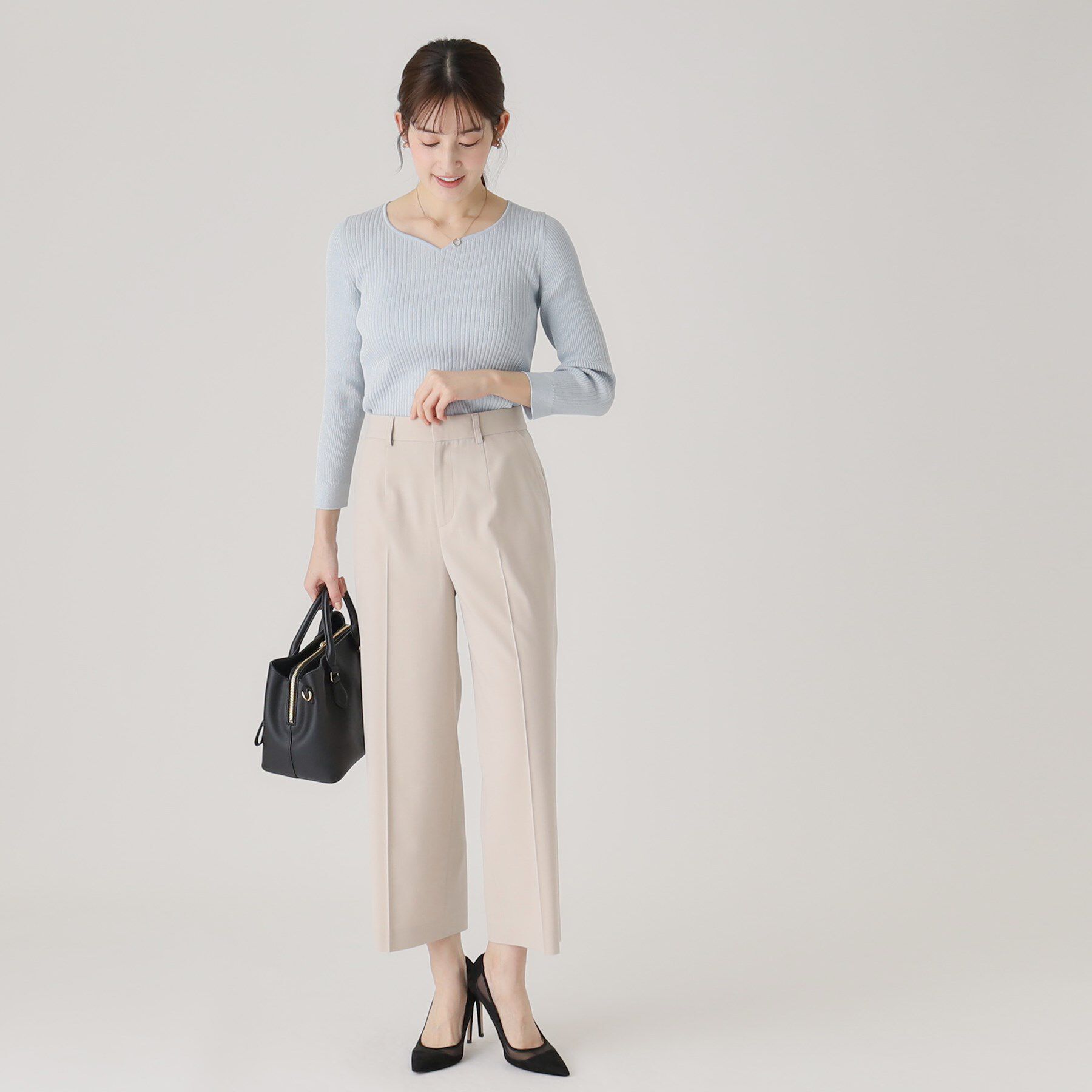 COUP DE CHANCE「【洗える／日本製】ストレートワイドパンツ」|その他|