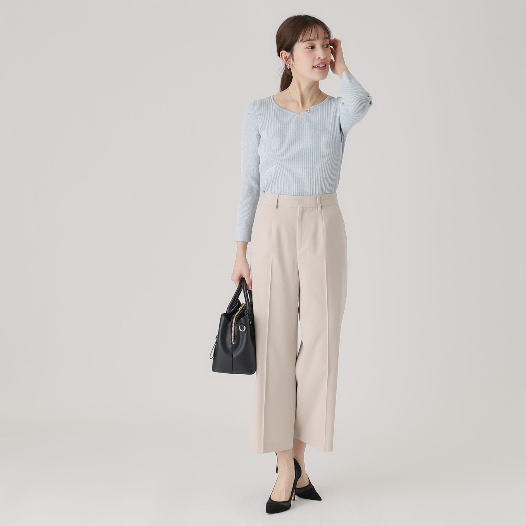 COUP DE CHANCE「【洗える／日本製】ストレートワイドパンツ」|その他|