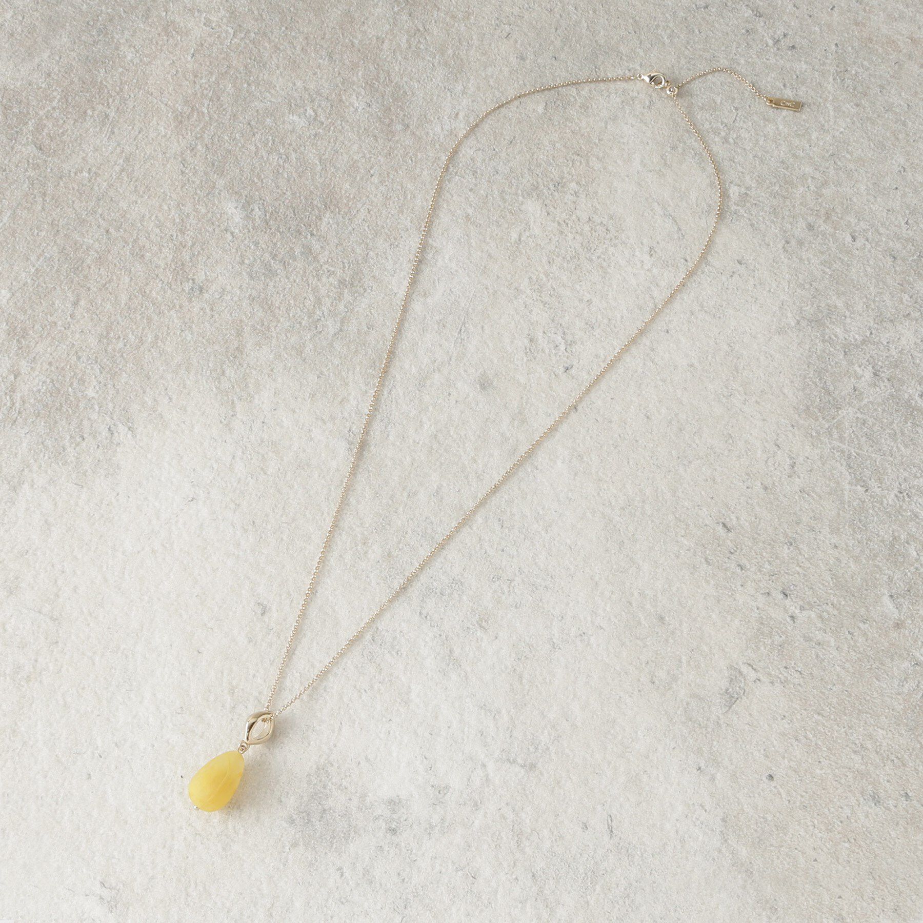 COUP DE CHANCE「ジェリーマーブル／スライド式で長さ調整／ワントップネックレス」|ネックレス|