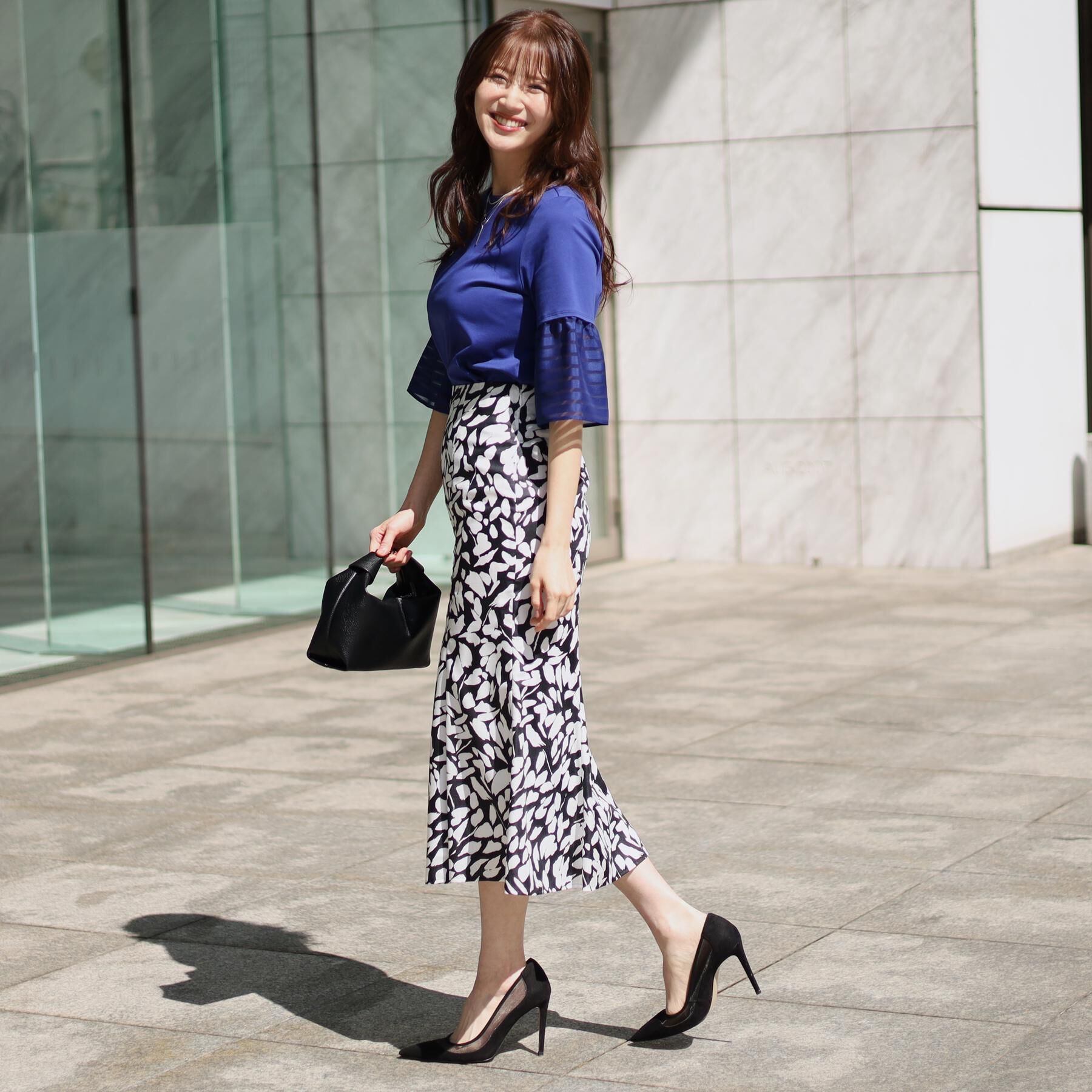 COUP DE CHANCE「【洗える／日本製】袖デザインのジャージプルオーバー」|Tシャツ・カットソー|