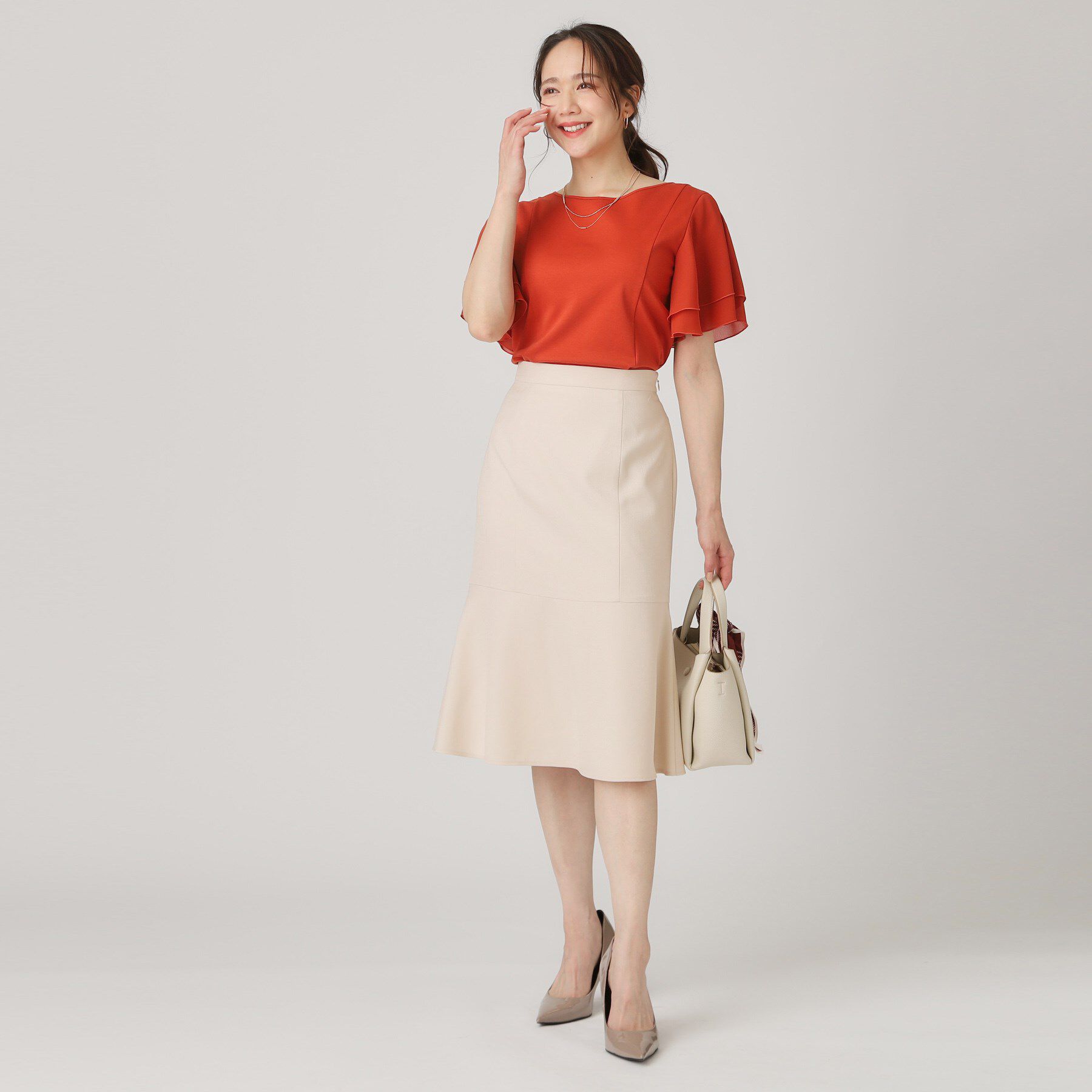 COUP DE CHANCE「【洗える／日本製】マーメイド風スカート」|スカート|