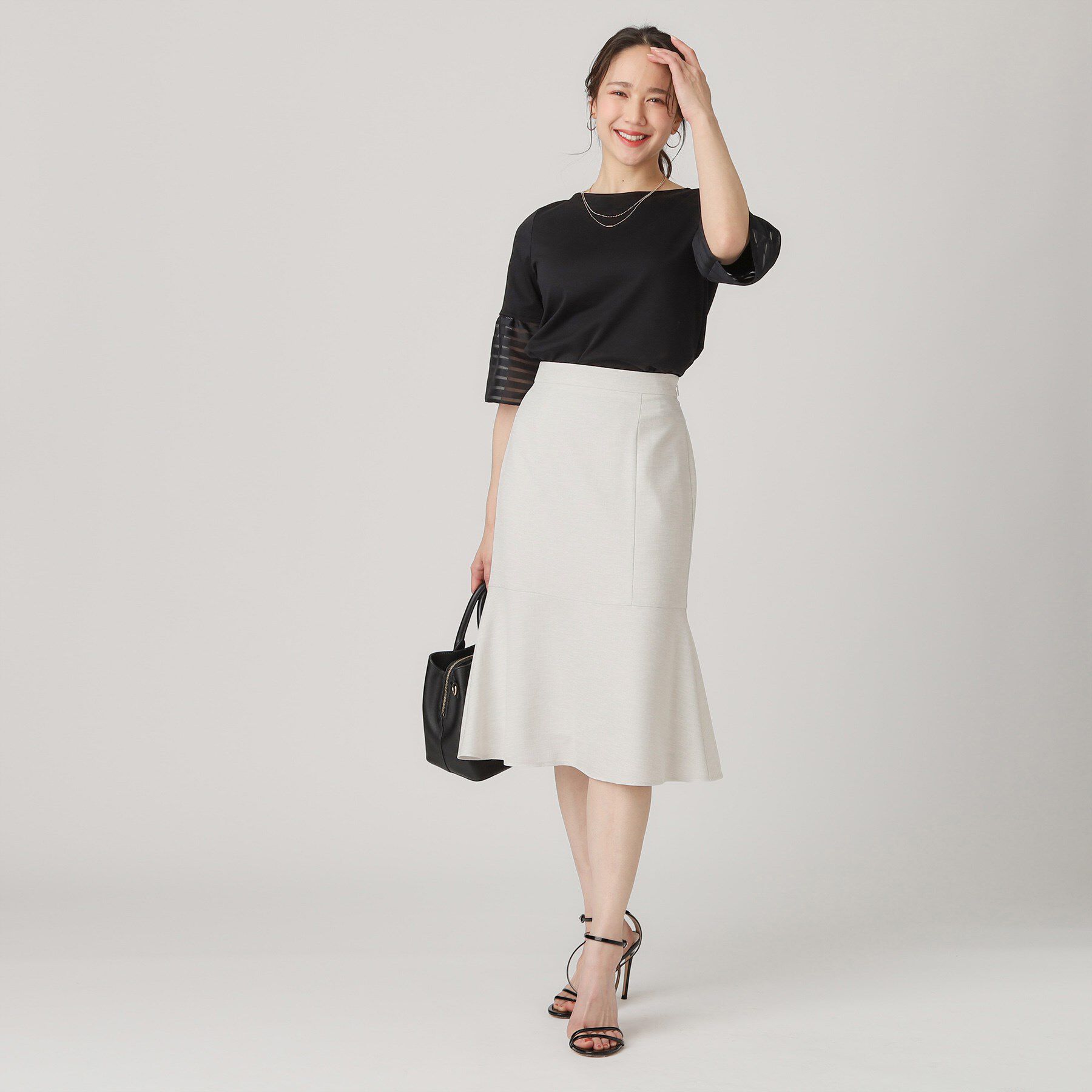 COUP DE CHANCE「【洗える／日本製】マーメイド風スカート」|スカート|