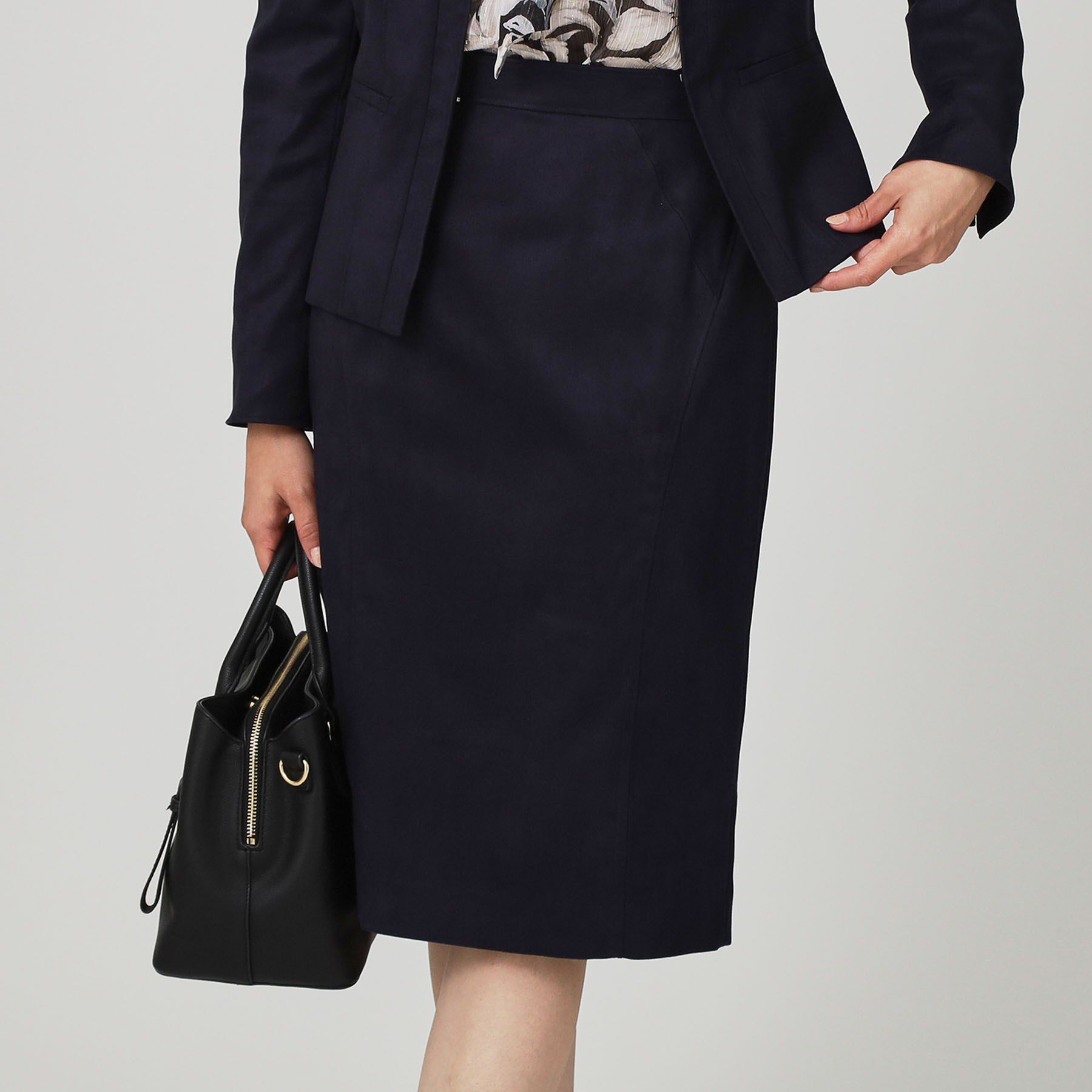 COUP DE CHANCE「【手洗い可／日本製／スーツ可】タイトシルエットのスカート」|スカート|