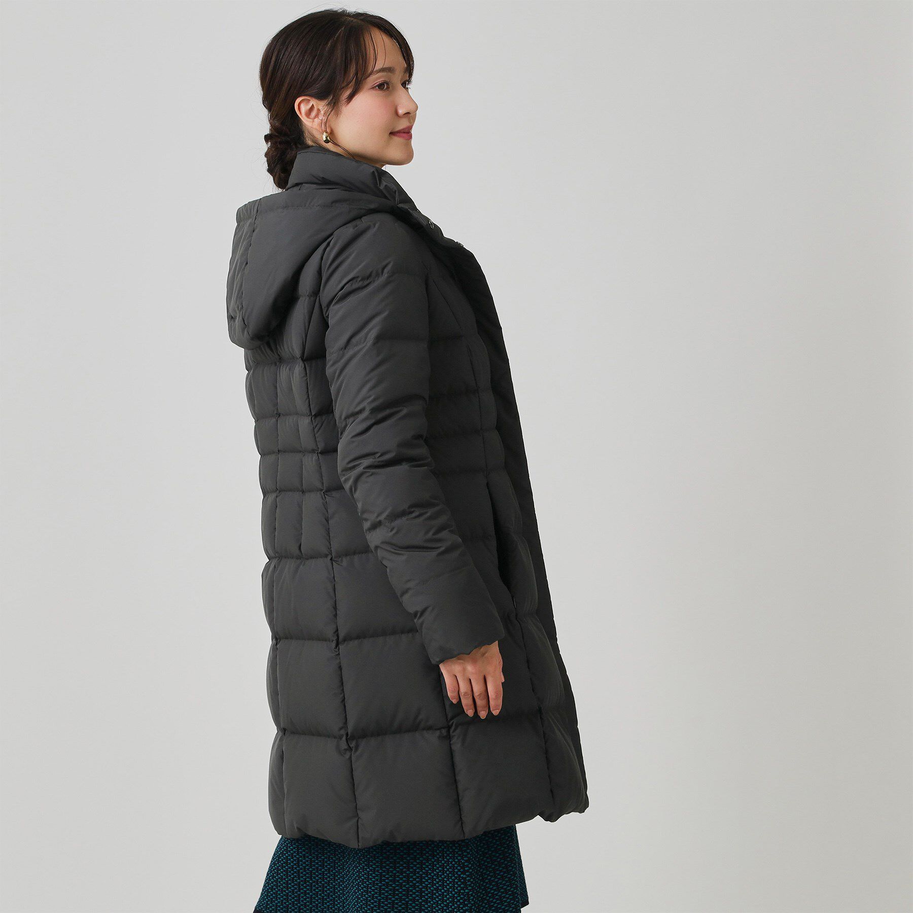 COUP DE CHANCE「【フランス産ホワイトダックダウン／FP800保温性◎／抗菌防臭／手洗い可】ロングダウンコート」|ダウン|