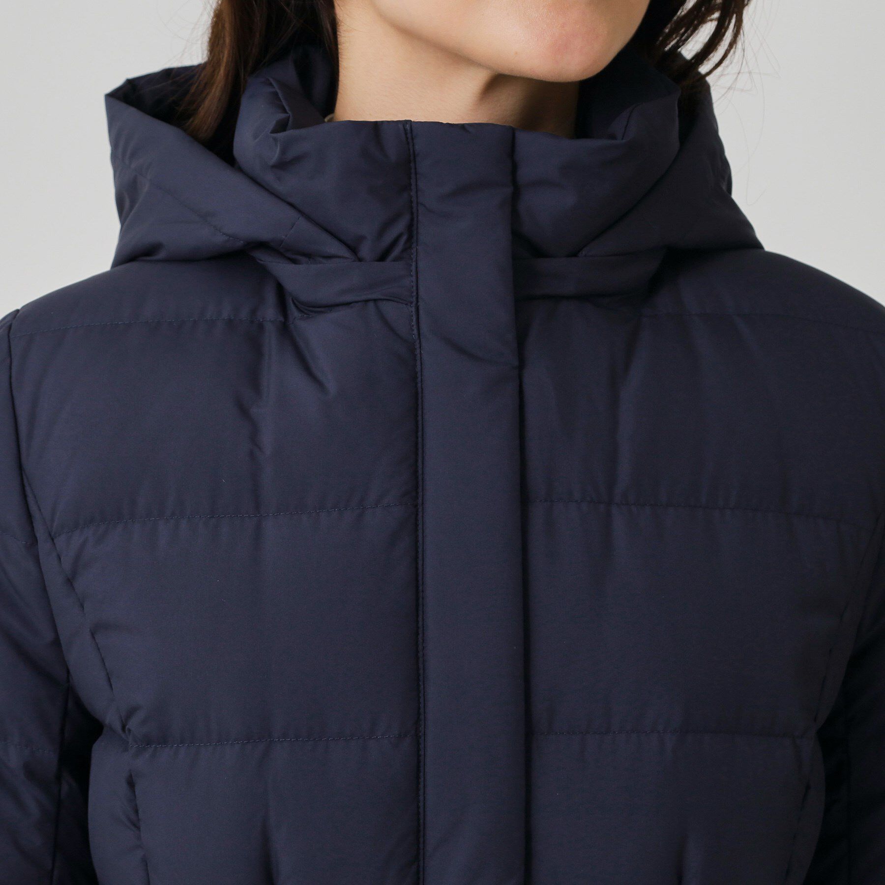 COUP DE CHANCE「【フランス産ホワイトダックダウン／FP800保温性◎／抗菌防臭／手洗い可】ロングダウンコート」|ダウン|