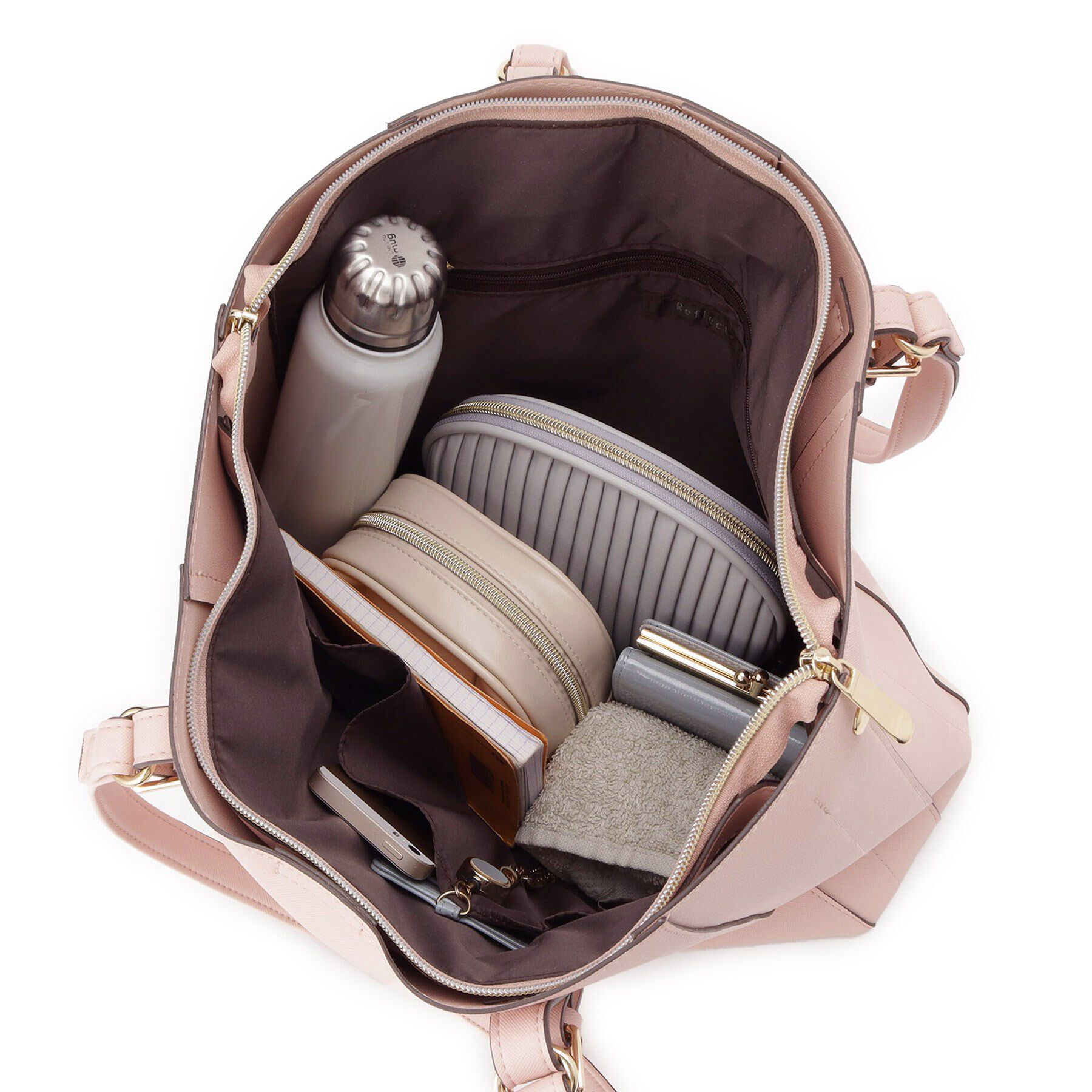 Reflect「【WEB先行カラーあり／たっぷり収納！／通勤におすすめ】&rsquo;25秋冬毎日バッグ」|トートバッグ|