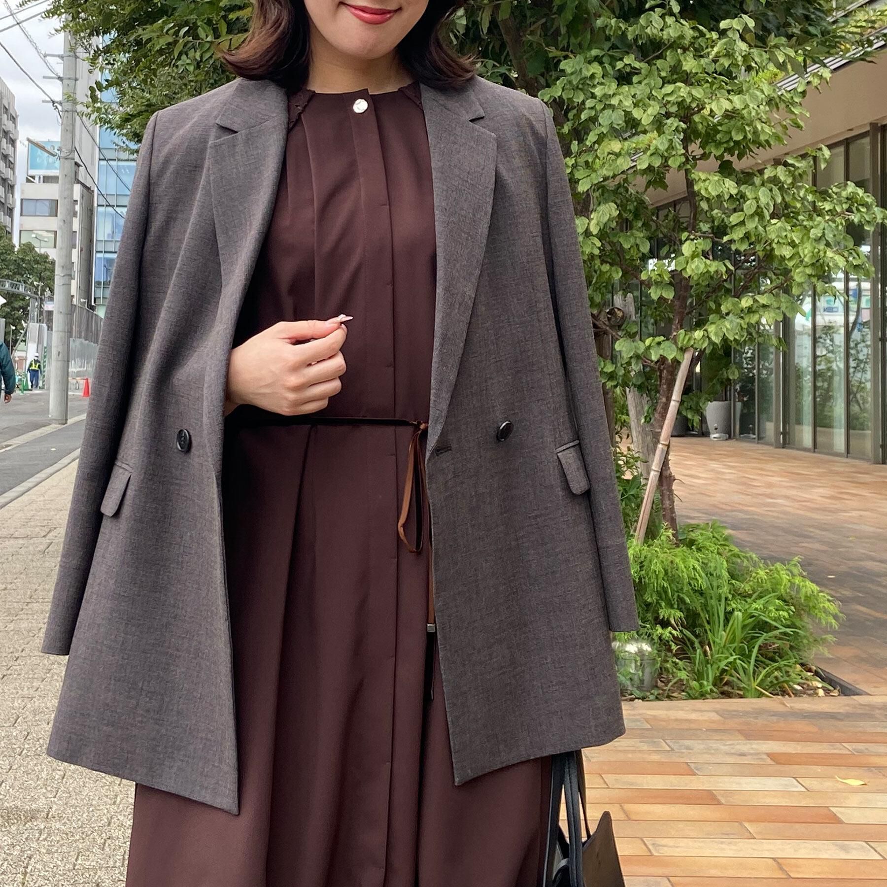 Reflect「【単品使いOK◎／ライトアウター／セットアップ可】リラクシーメランジジャケット」|テーラードジャケット|