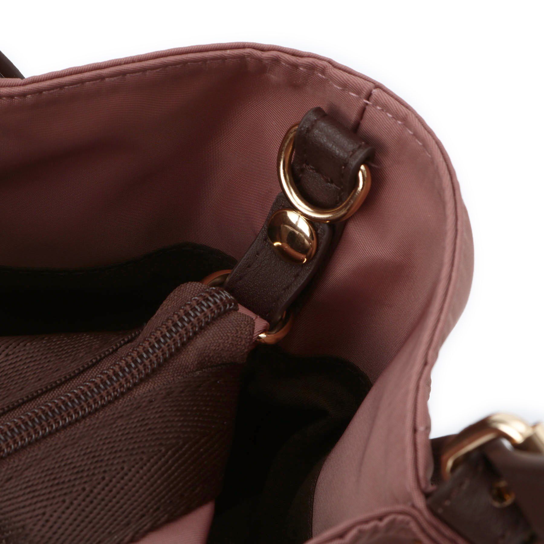 Reflect「【しっかり収納／小旅行に◎／インナーバッグ入り／ショルダー付き】3WAYデザインバッグ」|ショルダー・メッセンジャー|