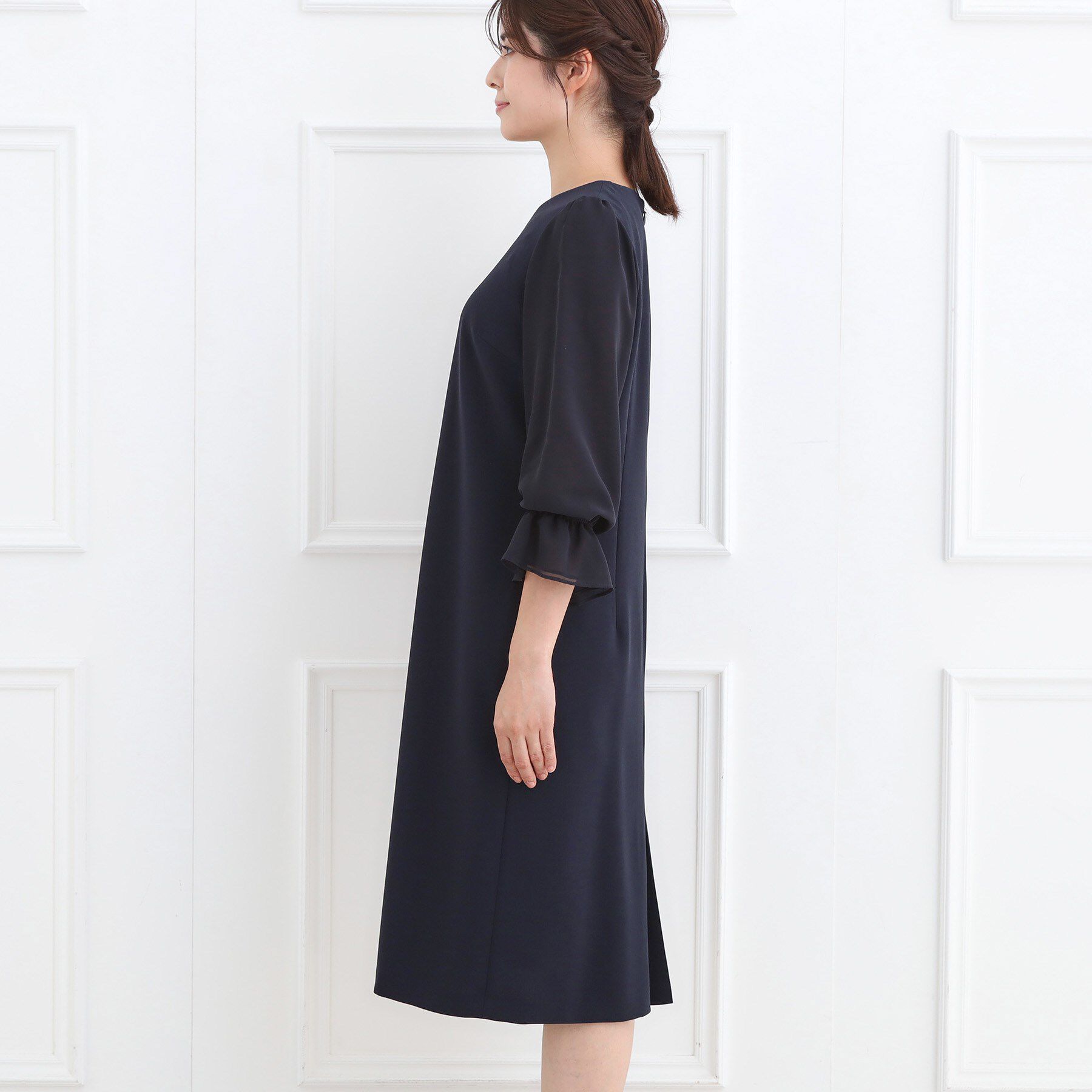 Reflect「【フォーマル／入卒／セットアップ可】キャンディスリーブワンピース」|ワンピース|