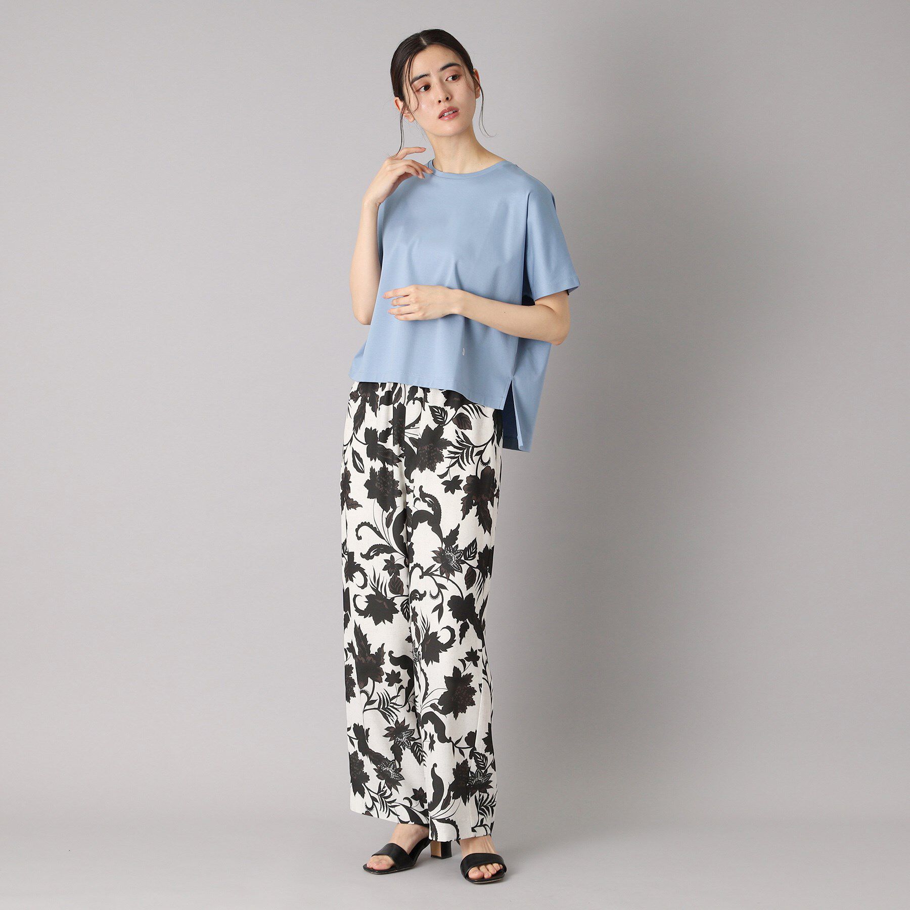 DRESSTERIOR「【接触冷感/抗菌防臭/消臭】アイスクリアコットンドルマンT」|Tシャツ・カットソー|