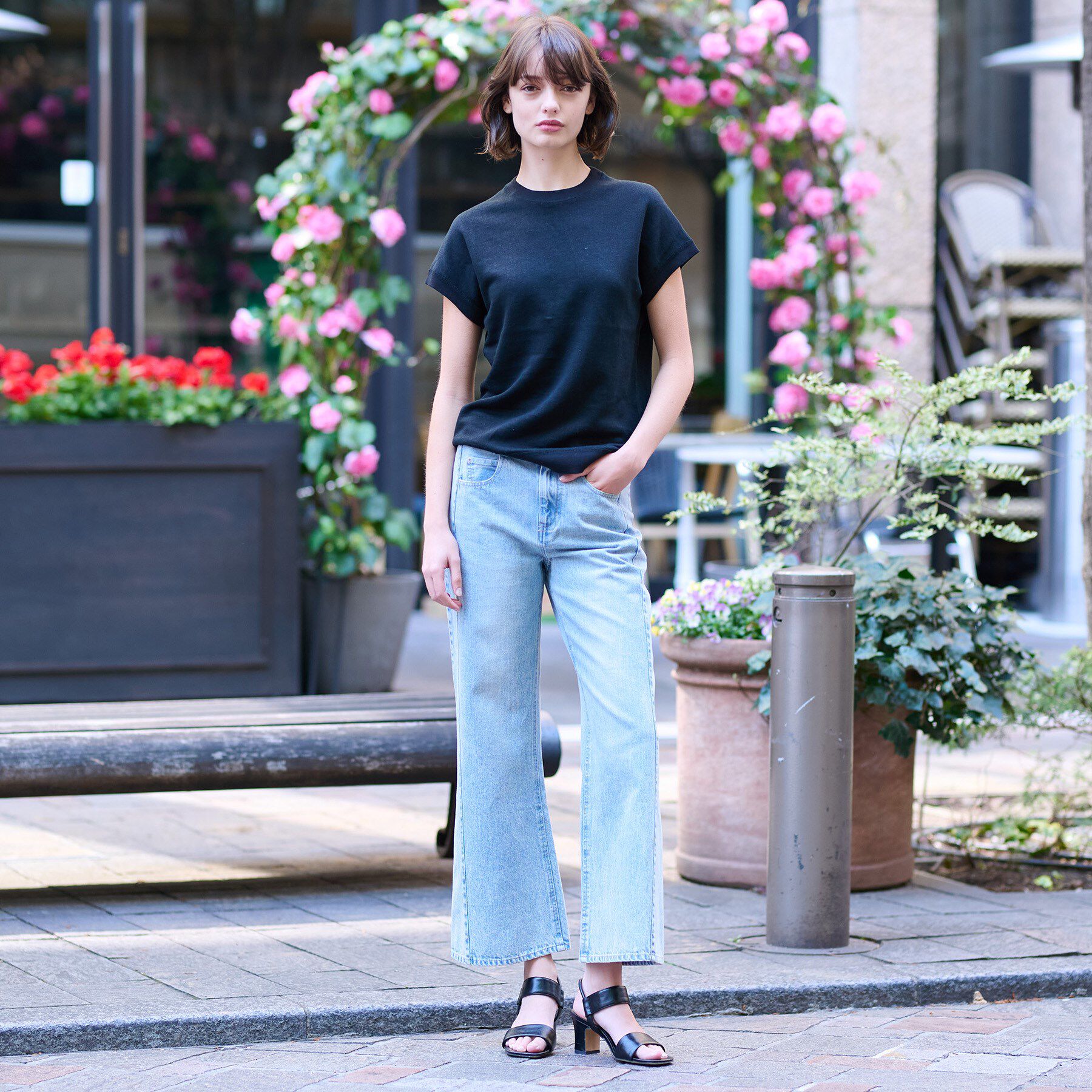 DRESSTERIOR「【毎年人気！／洗える】リネン裏毛フレンチプルオーバー」|Tシャツ・カットソー|