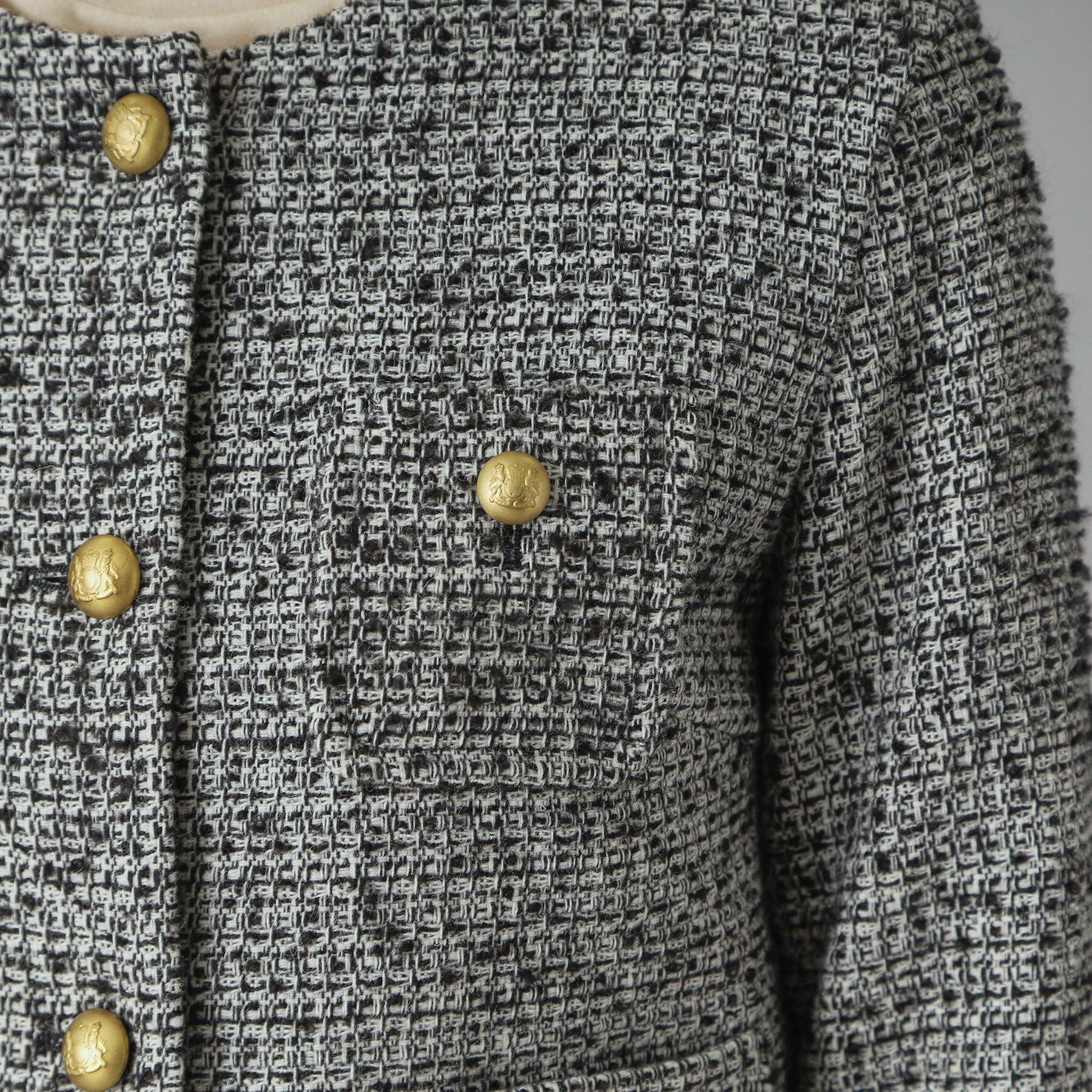 DRESSTERIOR「【セットアップ可】ツイード ノーカラージャケット」|ノーカラージャケット|