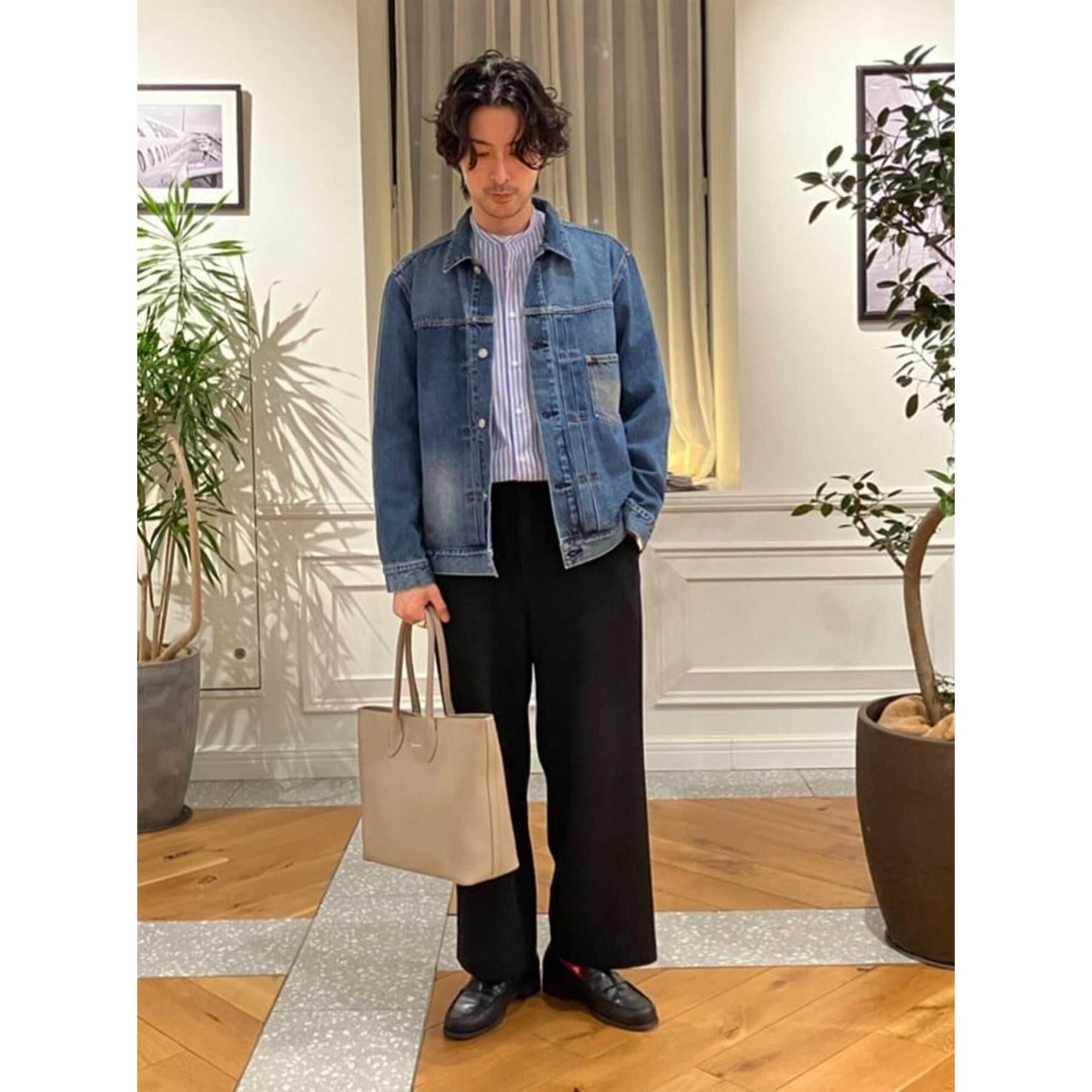 DRESSTERIOR「【セットアップ可】クリアーカルゼ SET UP ワイドパンツ」|その他|