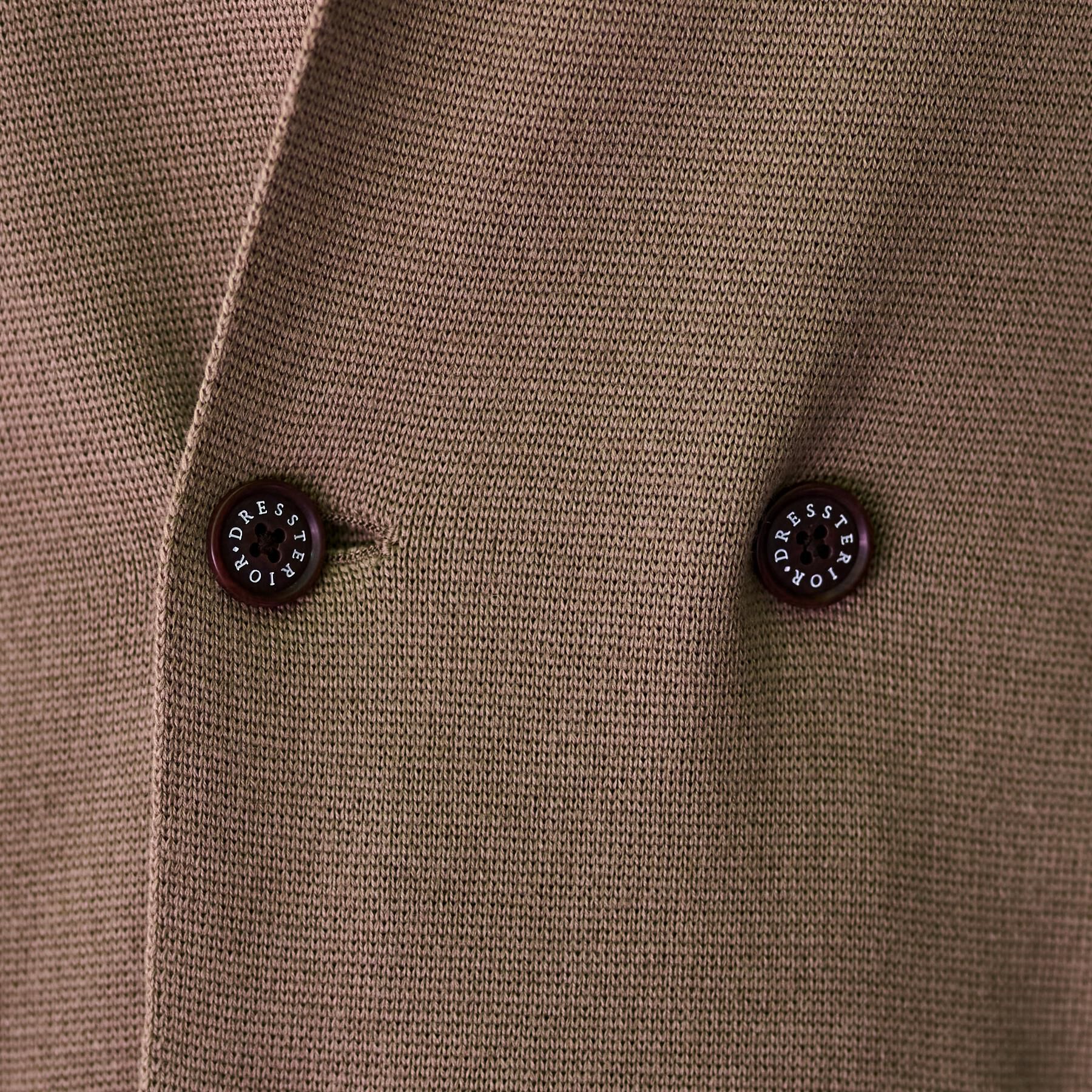 DRESSTERIOR「ダブルブレスト ニットジャケット」|テーラードジャケット|