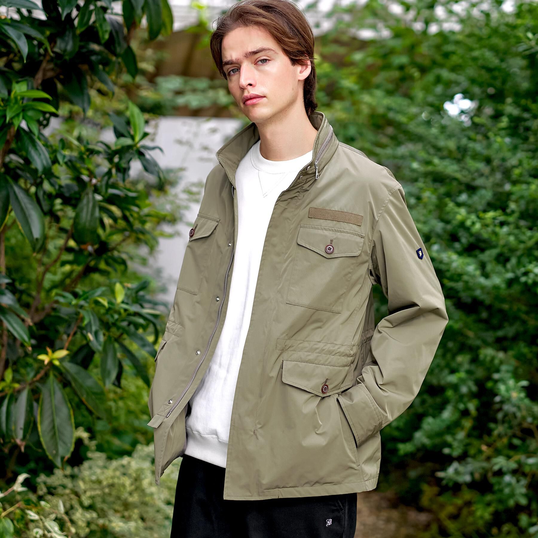 DRESSTERIOR「M－65 LIMONTA フィールドジャケット」|ブルゾン・スタジャン|オリーブグリーン(0