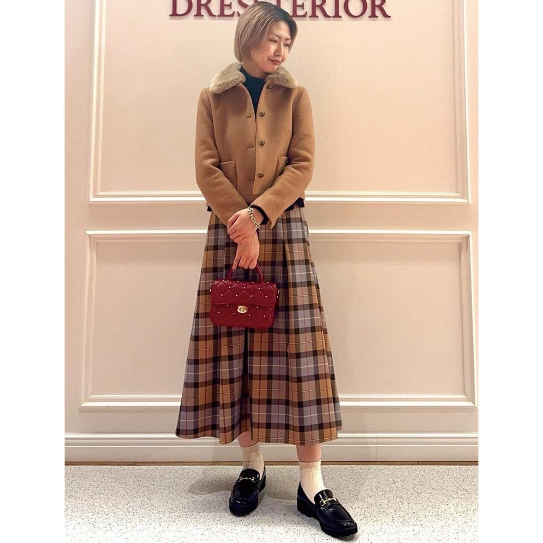 DRESSTERIOR「【otonaMUSE 11月号掲載】2WAYファーカラーメルトンジャケット」|ブルゾン・スタジャン|