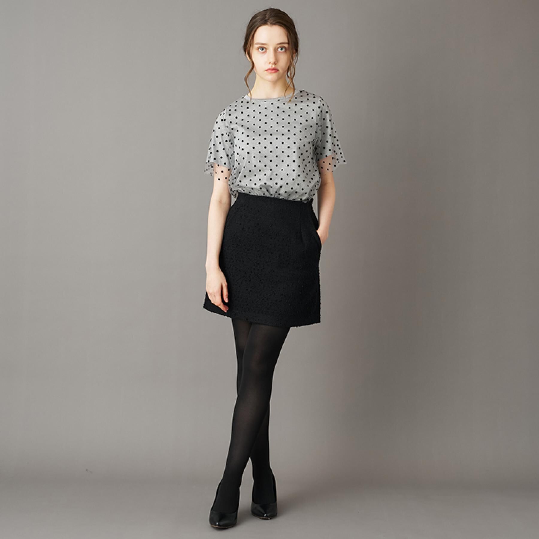 DRESSTERIOR「【otonaMUSE 11月号掲載/セットアップ可】ブッチャーツイードミニスカート」|スカート|