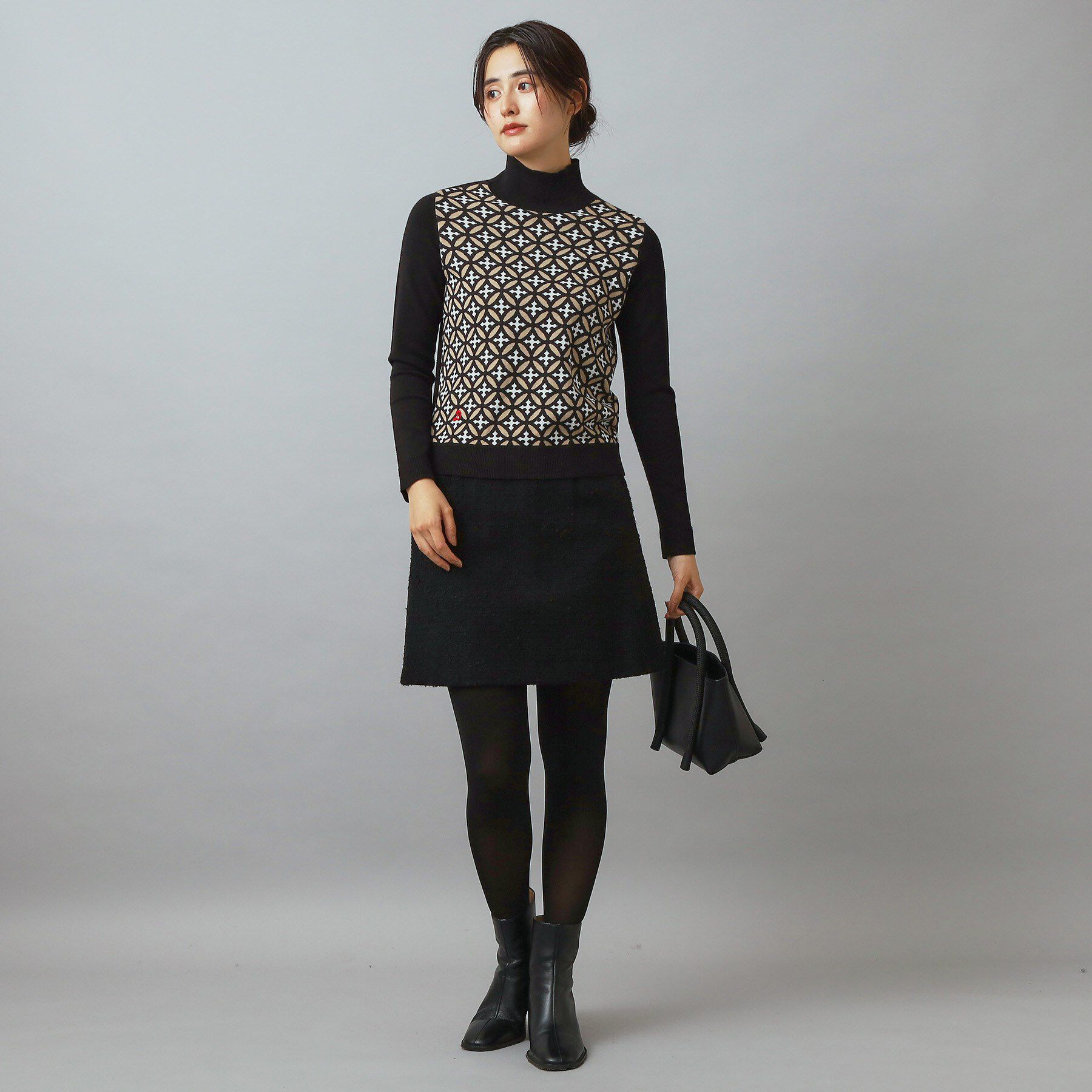 DRESSTERIOR「【otonaMUSE 11月号掲載/セットアップ可】ブッチャーツイードミニスカート」|スカート|