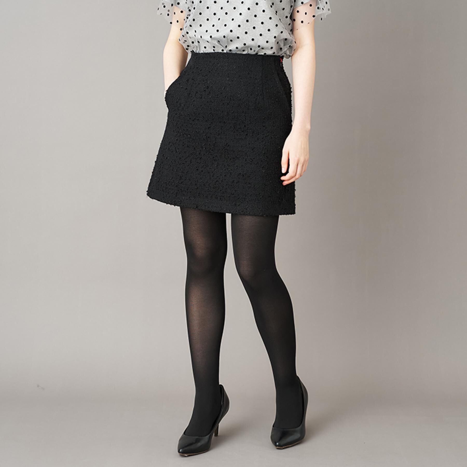 DRESSTERIOR「【otonaMUSE 11月号掲載/セットアップ可】ブッチャーツイードミニスカート」|スカート|