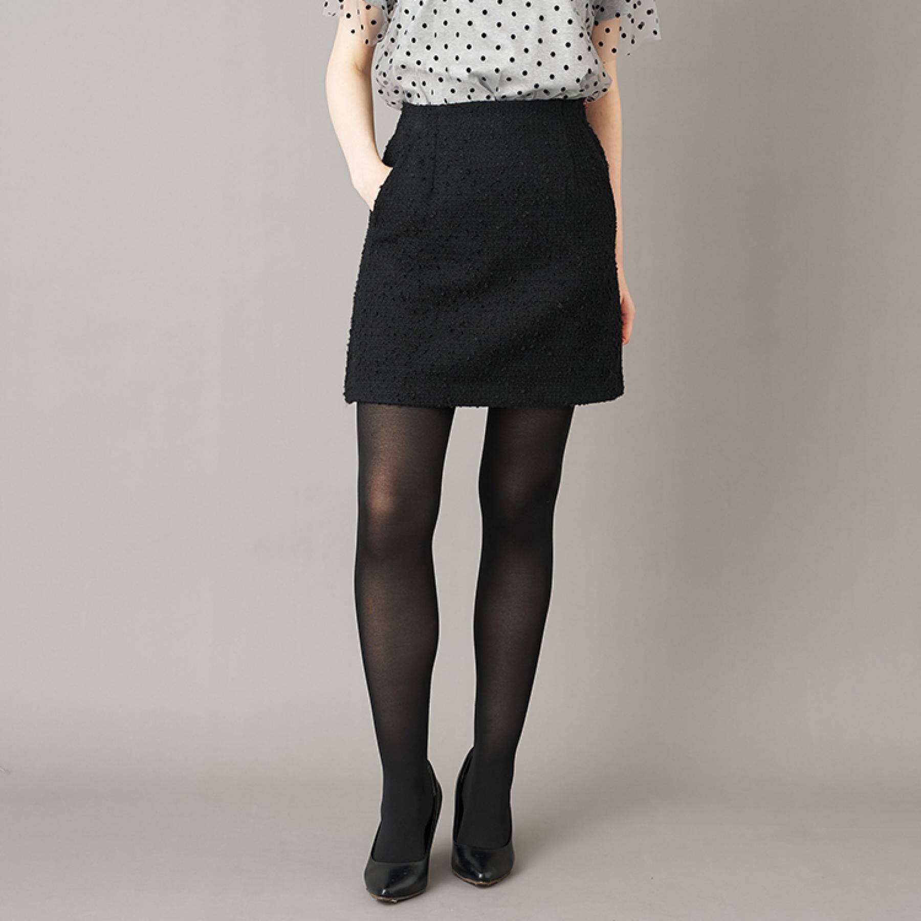 DRESSTERIOR「【otonaMUSE 11月号掲載/セットアップ可】ブッチャーツイードミニスカート」|スカート|