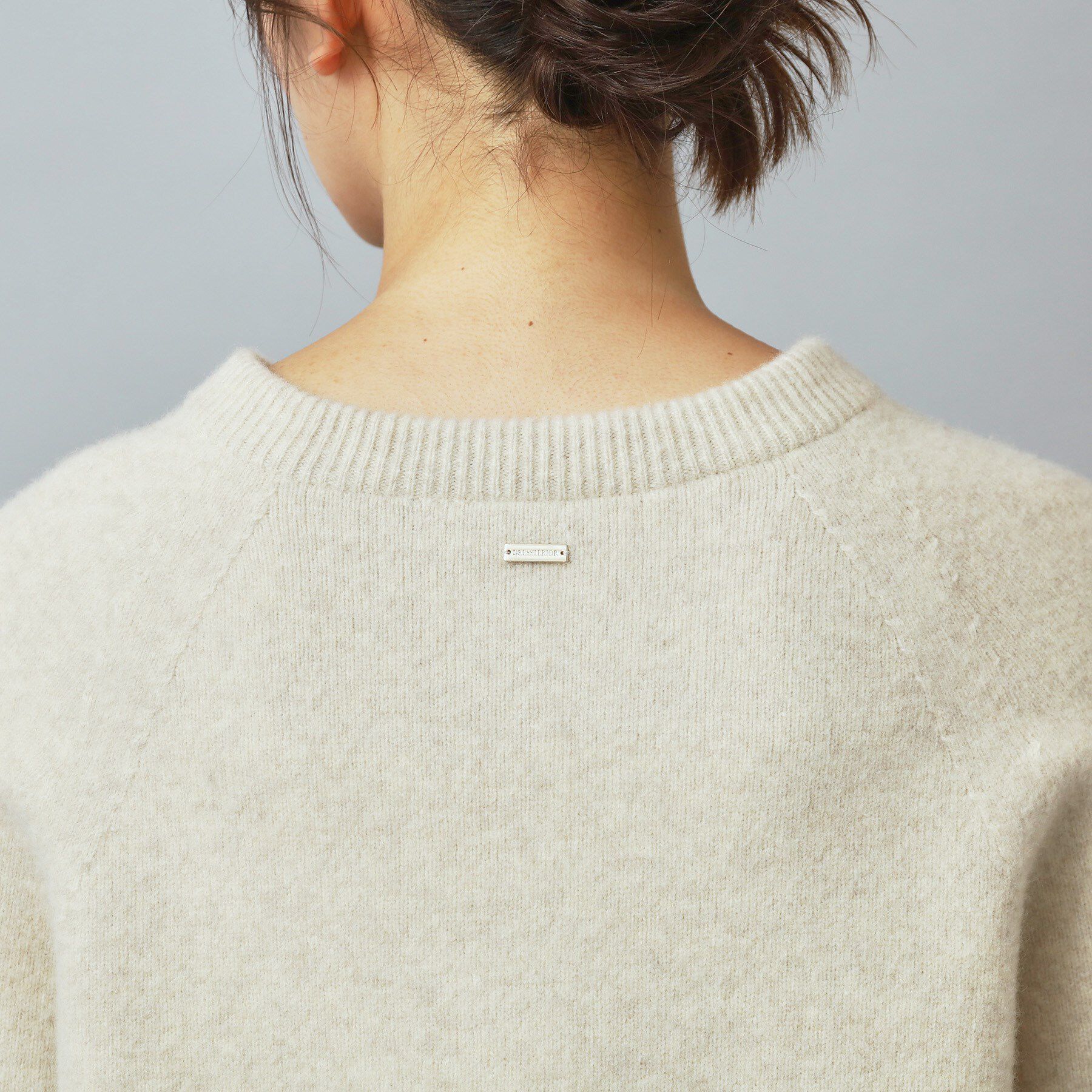 DRESSTERIOR「【otonaMUSE 11月号掲載】カシミヤブレンドクルーネックニット」|ニット・セーター|