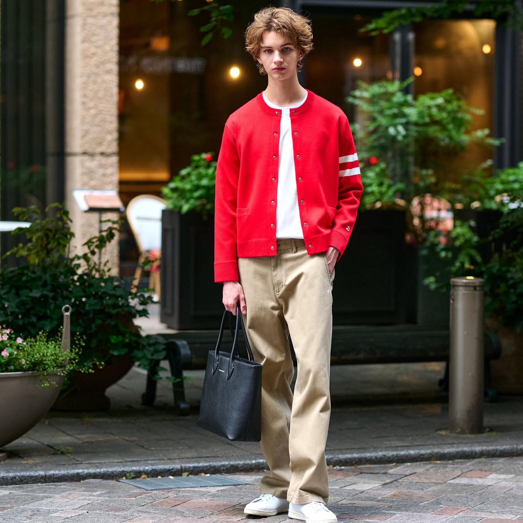 DRESSTERIOR「ウォッシャブル アームライン ラウンドカーディガン」|カーディガン|