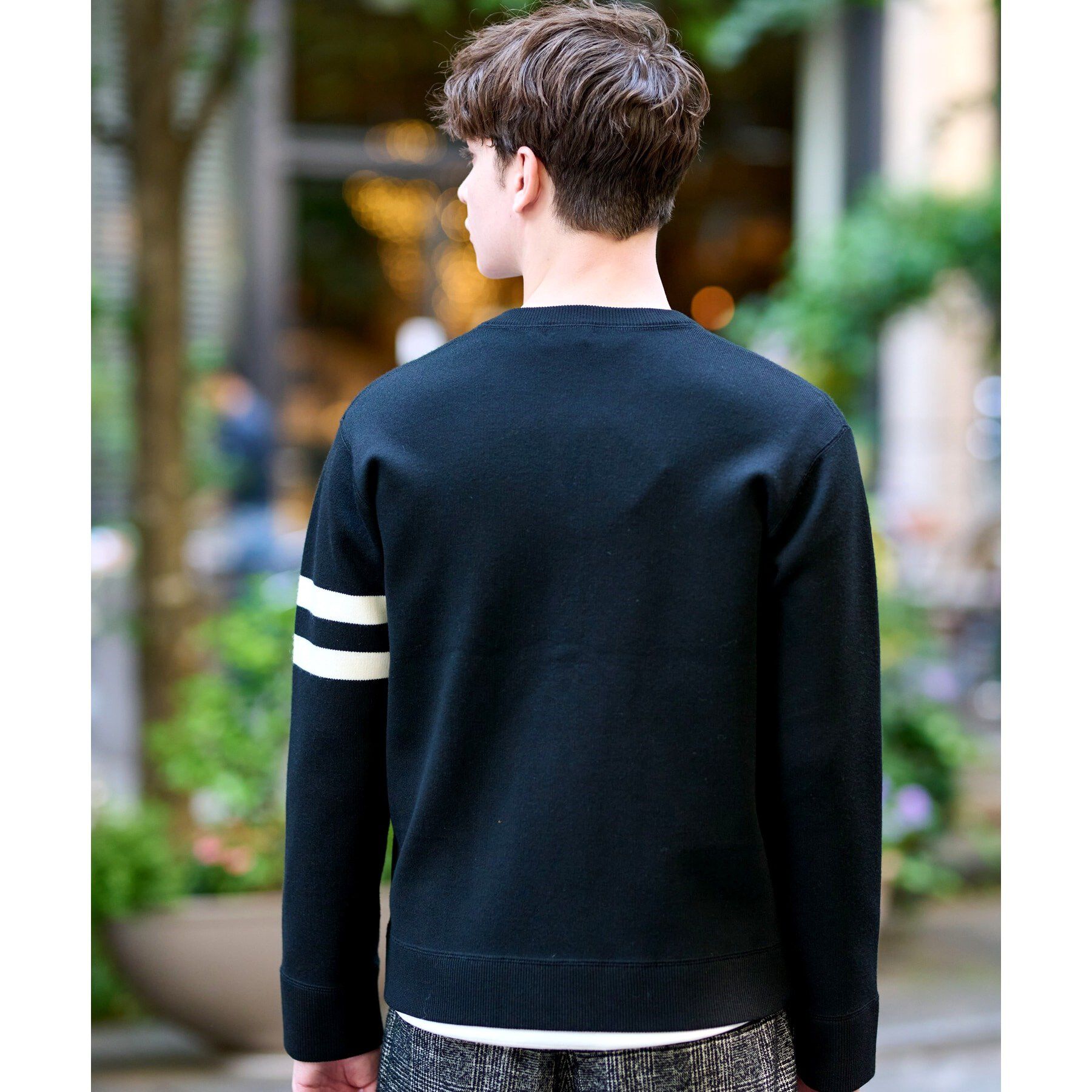 DRESSTERIOR「ウォッシャブル アームライン ラウンドカーディガン」|カーディガン|