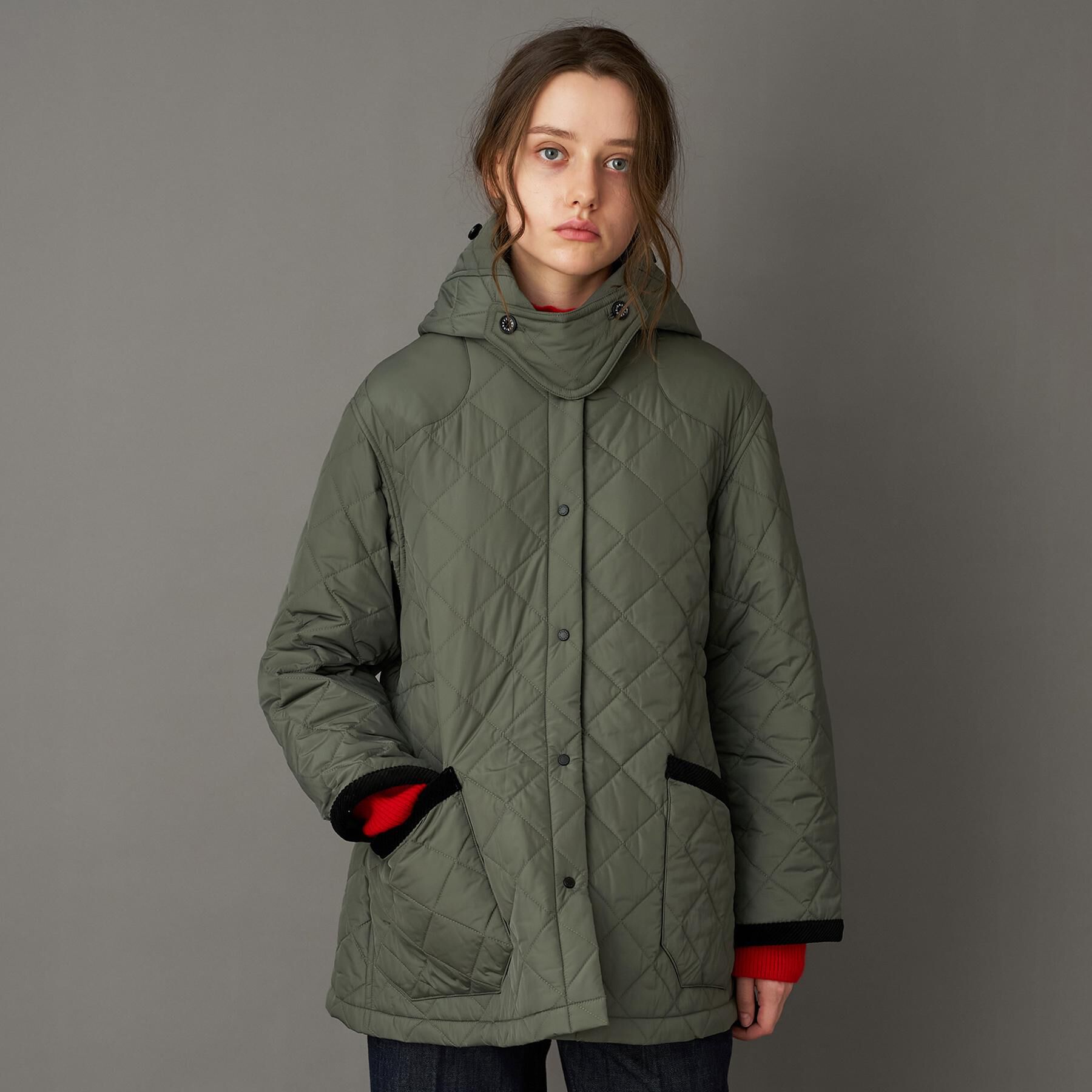 DRESSTERIOR「【otonaMUSE 11月号掲載】レインキルティングブルゾン」|ブルゾン・スタジャン|