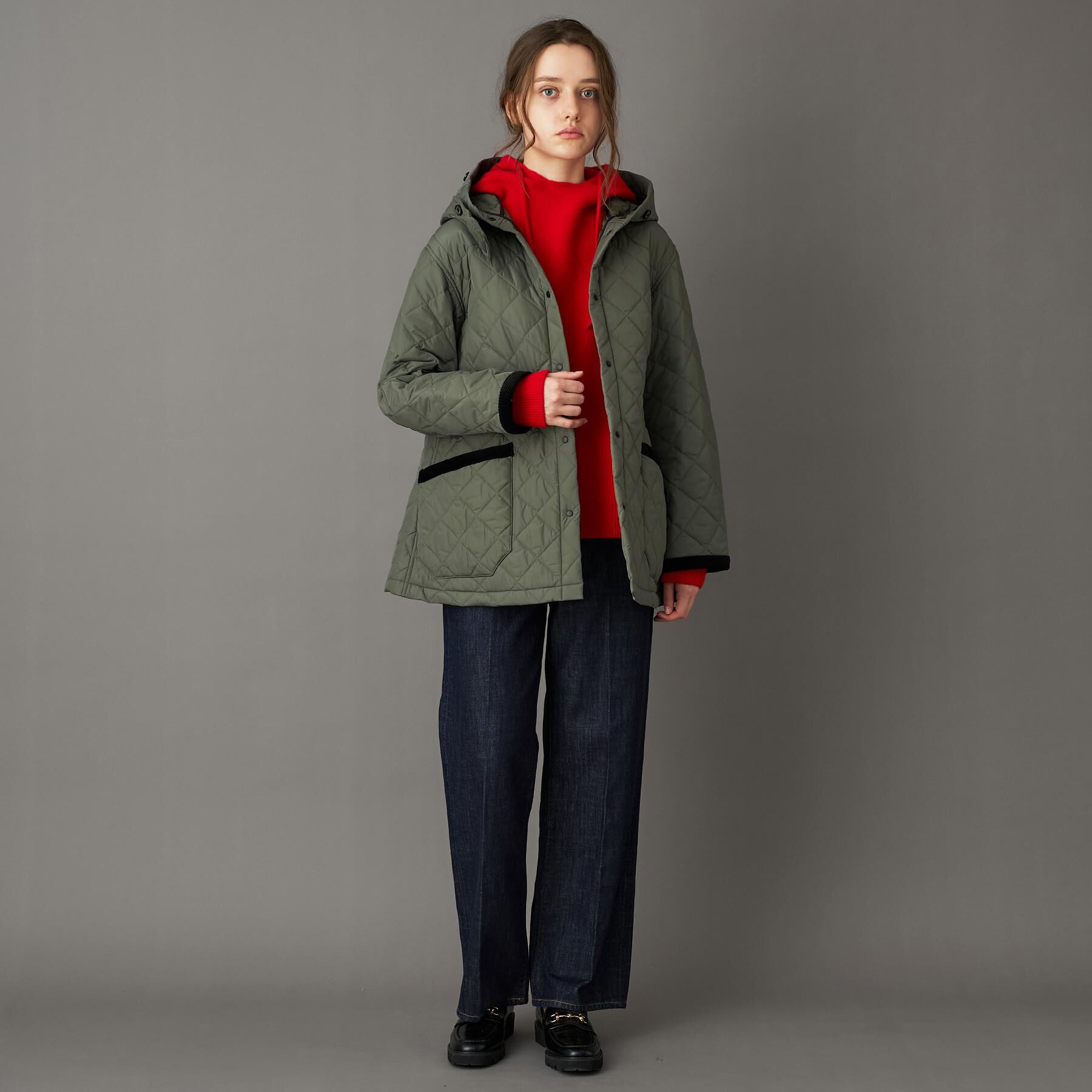 DRESSTERIOR「【otonaMUSE 11月号掲載】レインキルティングブルゾン」|ブルゾン・スタジャン|