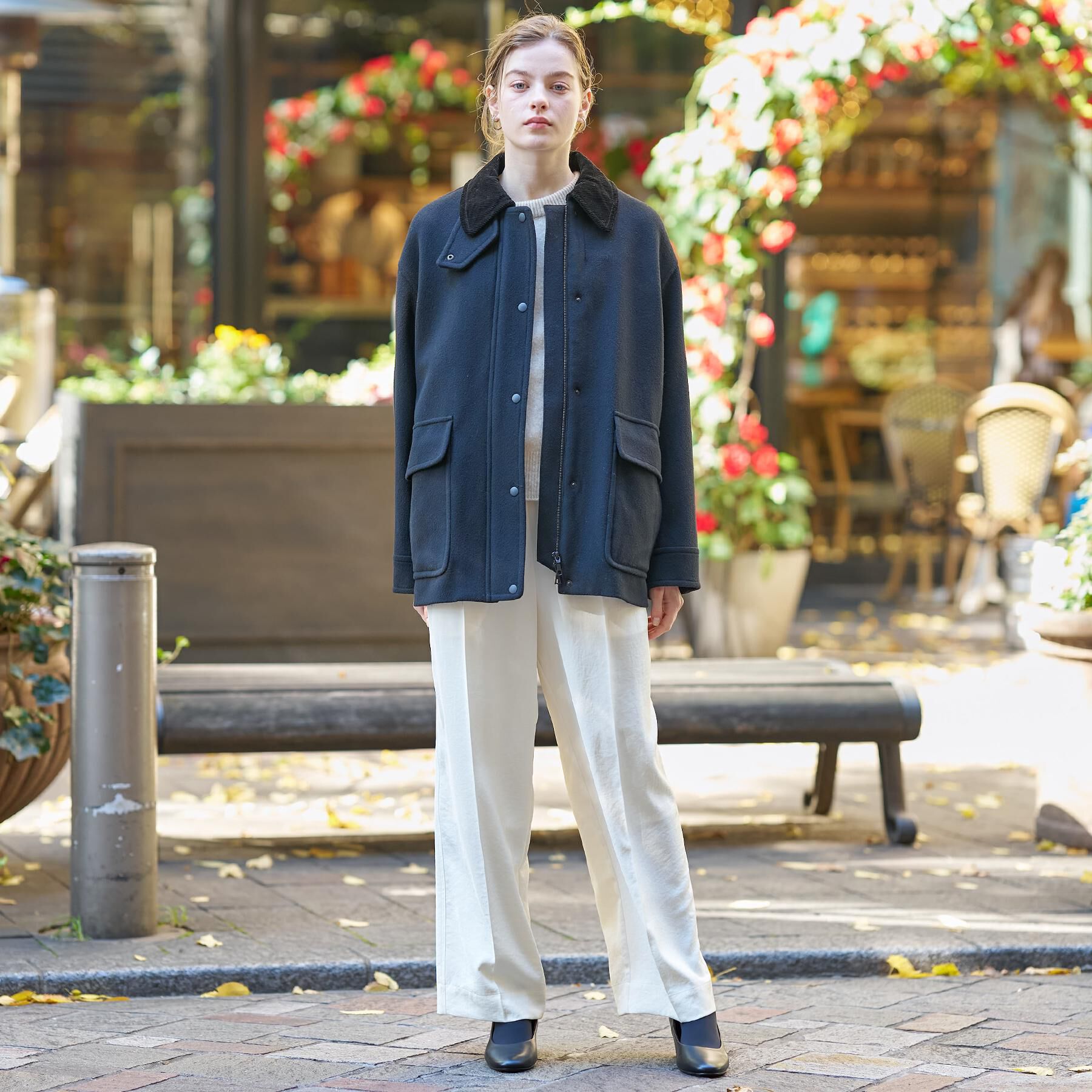 DRESSTERIOR「【CLASSY.12月号/otonaMUSE11月号掲載】ウールハンティングブルゾン」|ブルゾン・スタジャン|