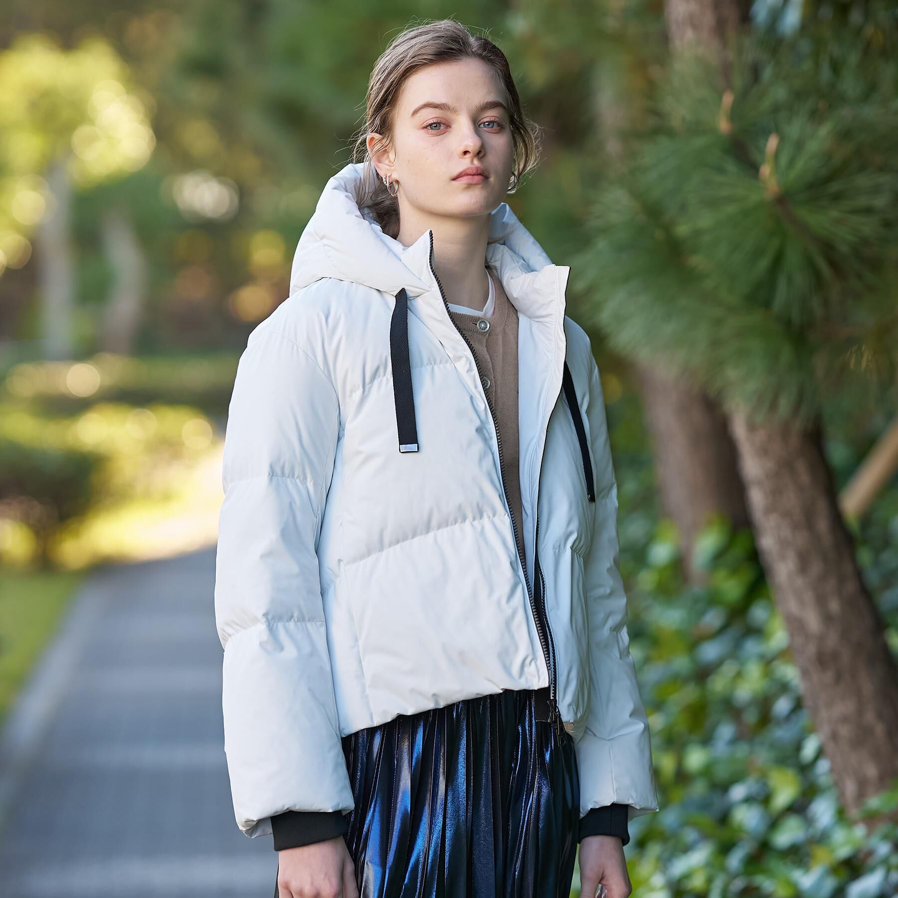 DRESSTERIOR「【CLASSY.12月号掲載】フーデッドショートダウン」|ダウン|