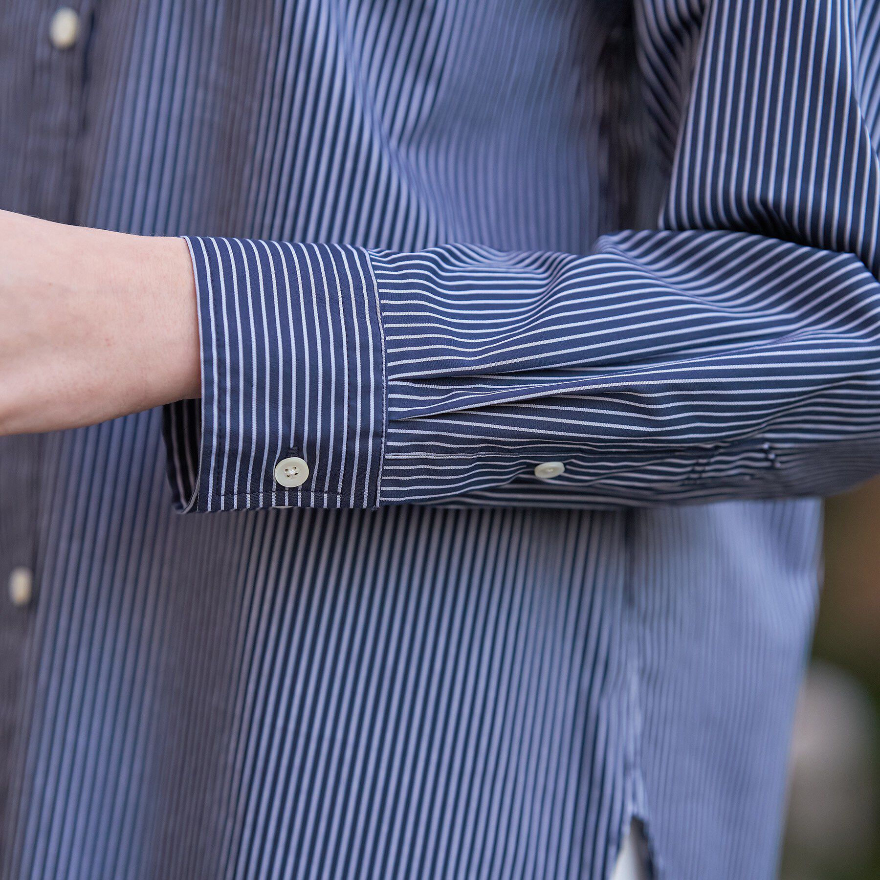 DRESSTERIOR「オーバーシルエットクレリックシャツ」|シャツ・ブラウス|