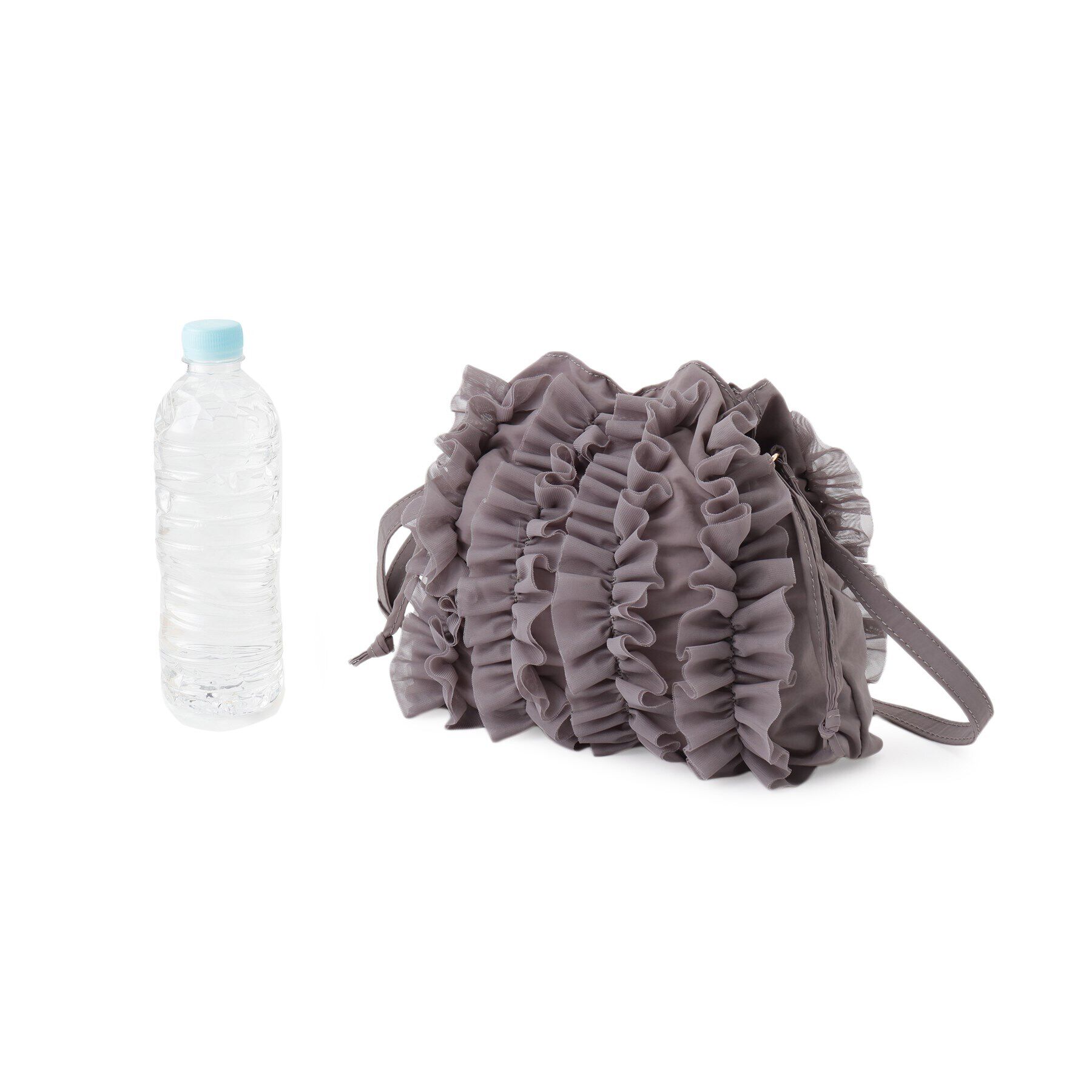 grove「チュールティアード巾着ショルダー」|ショルダー・メッセンジャー|