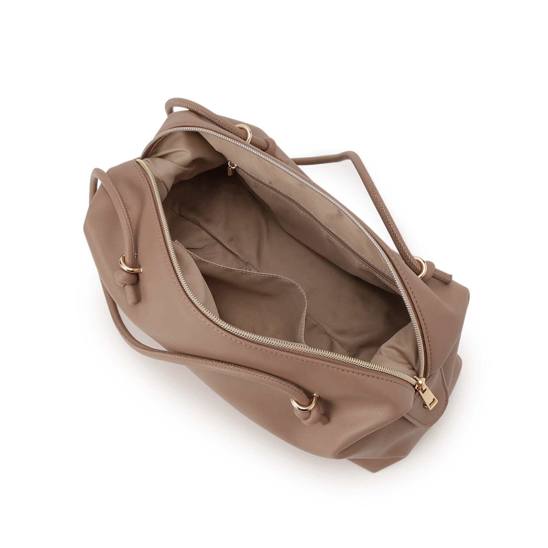 grove「ロープノットロングハンドルボストン」|ハンドバッグ|