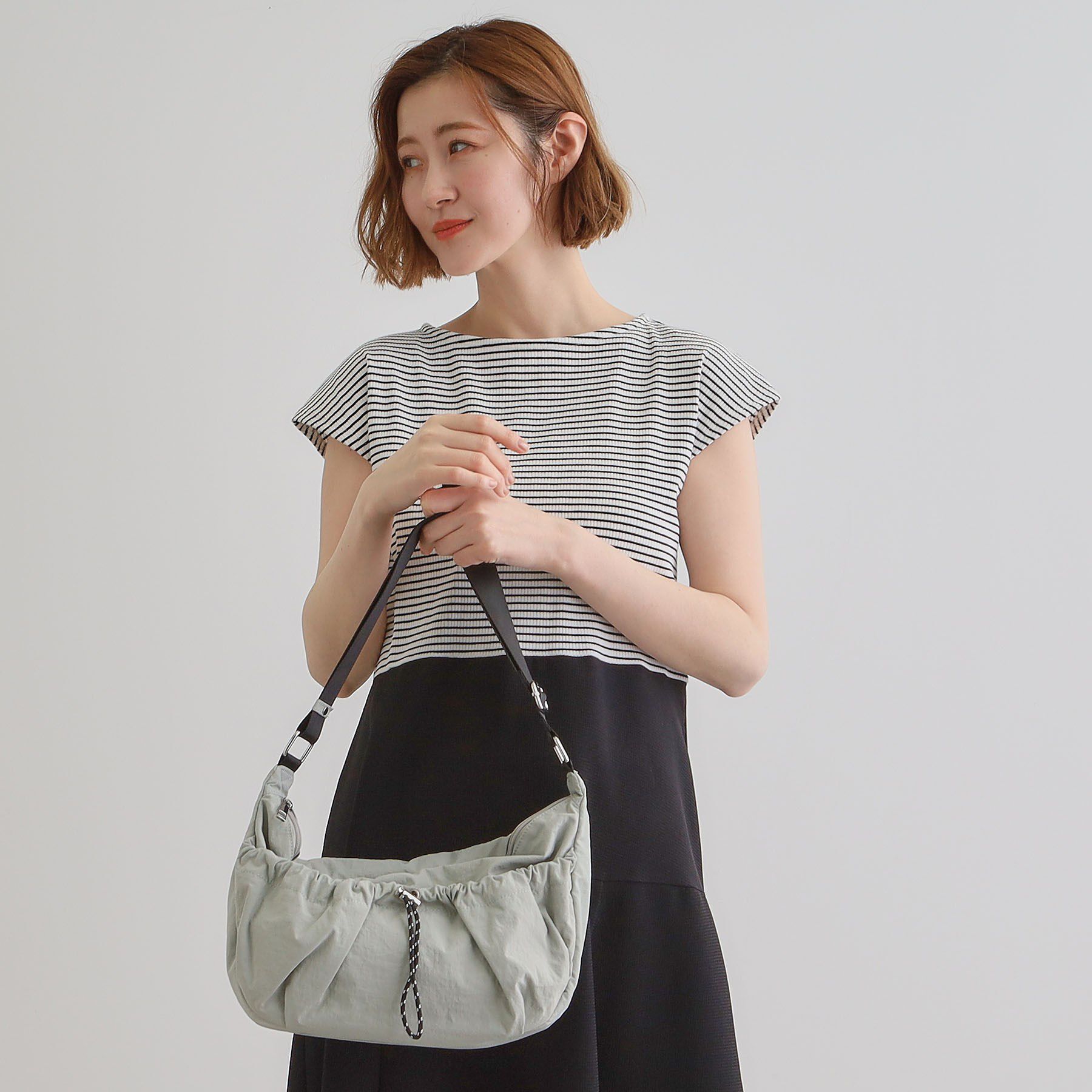 grove「ドロストポケットナイロンショルダー」|ショルダー・メッセンジャー|