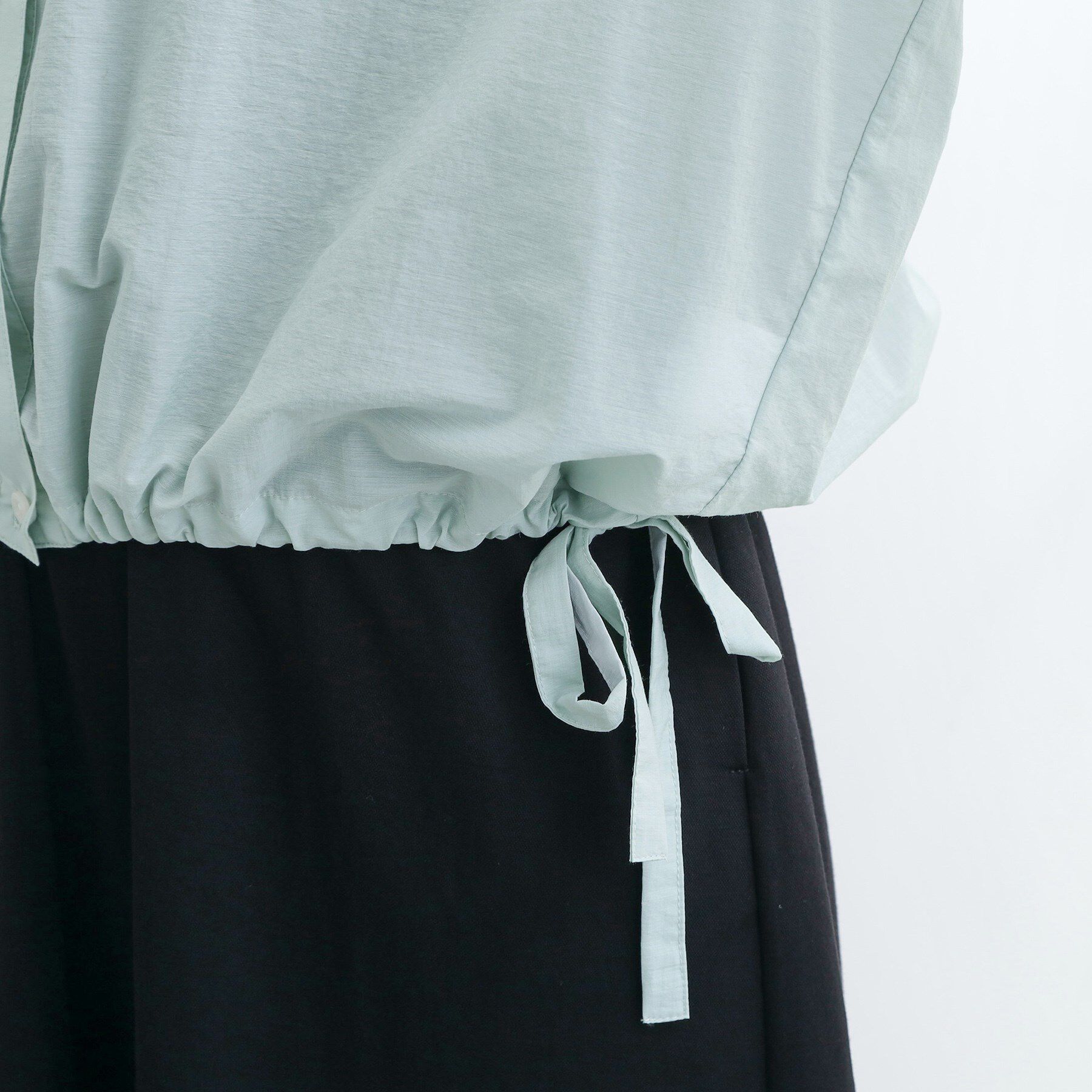 grove「【UVカット/洗える】クロップドシアーシャツ」|シャツ・ブラウス|