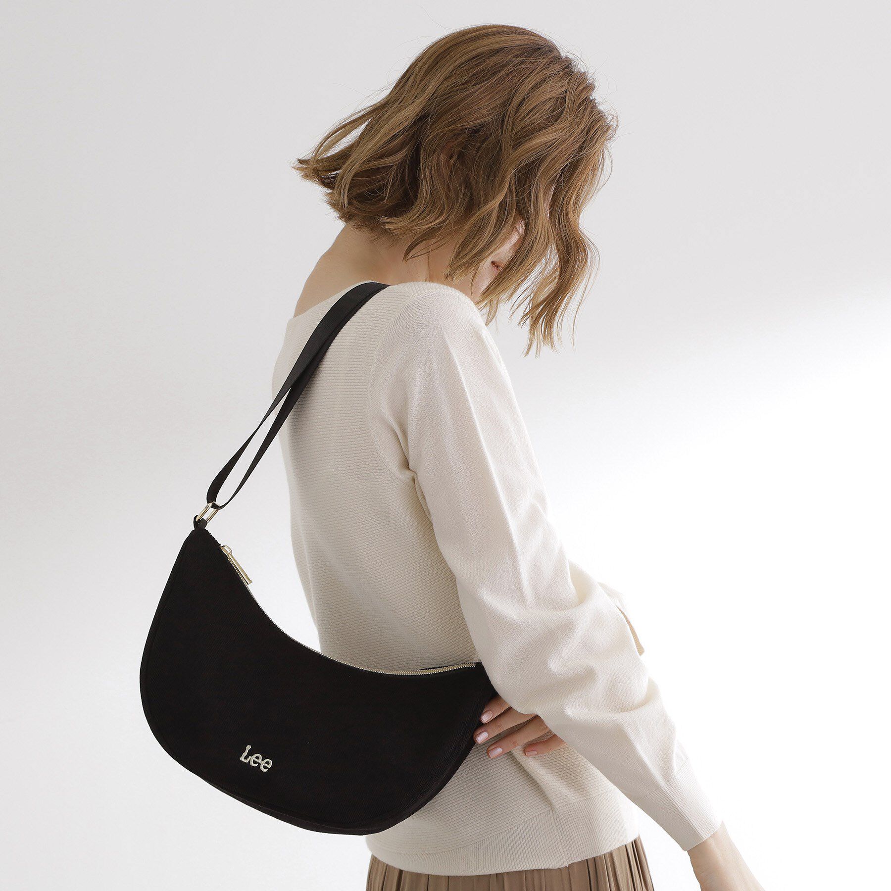 grove「【Lee別注】コーデュロイムーンショルダー」|ショルダー・メッセンジャー|