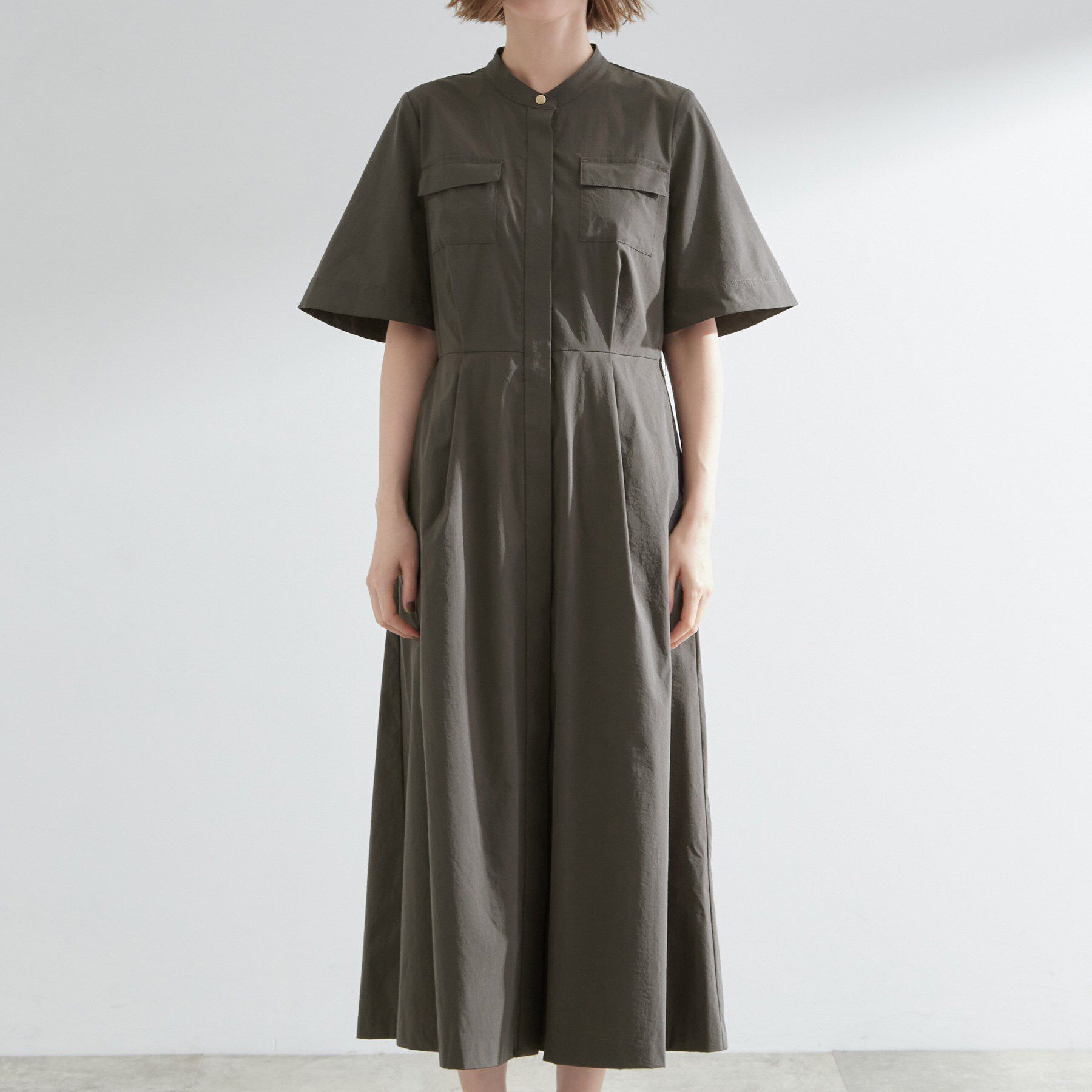 grove「軽やかに決まる　ワークシャツワンピース」|ワンピース|