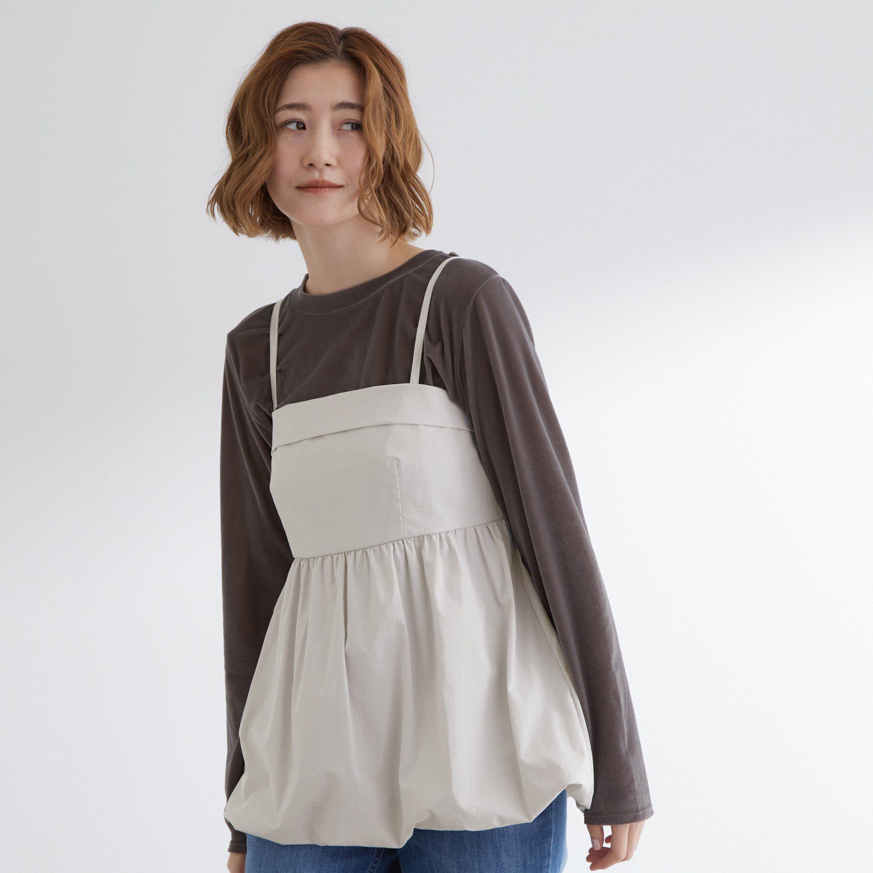 grove「バルーンキャミビスチェ」|シャツ・ブラウス|