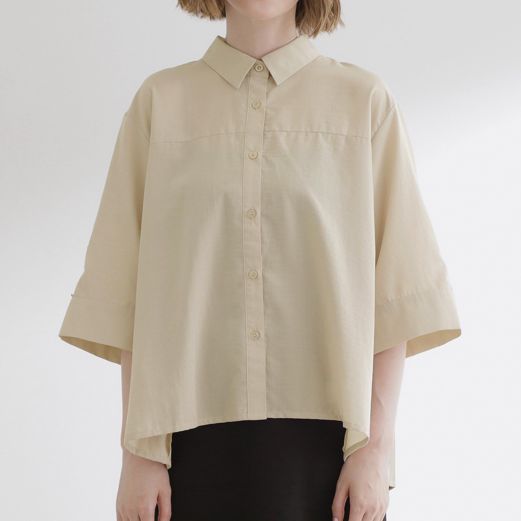 grove「【2WAY】1枚でも羽織っても。使える大人のシャツスタイル」|シャツ・ブラウス|