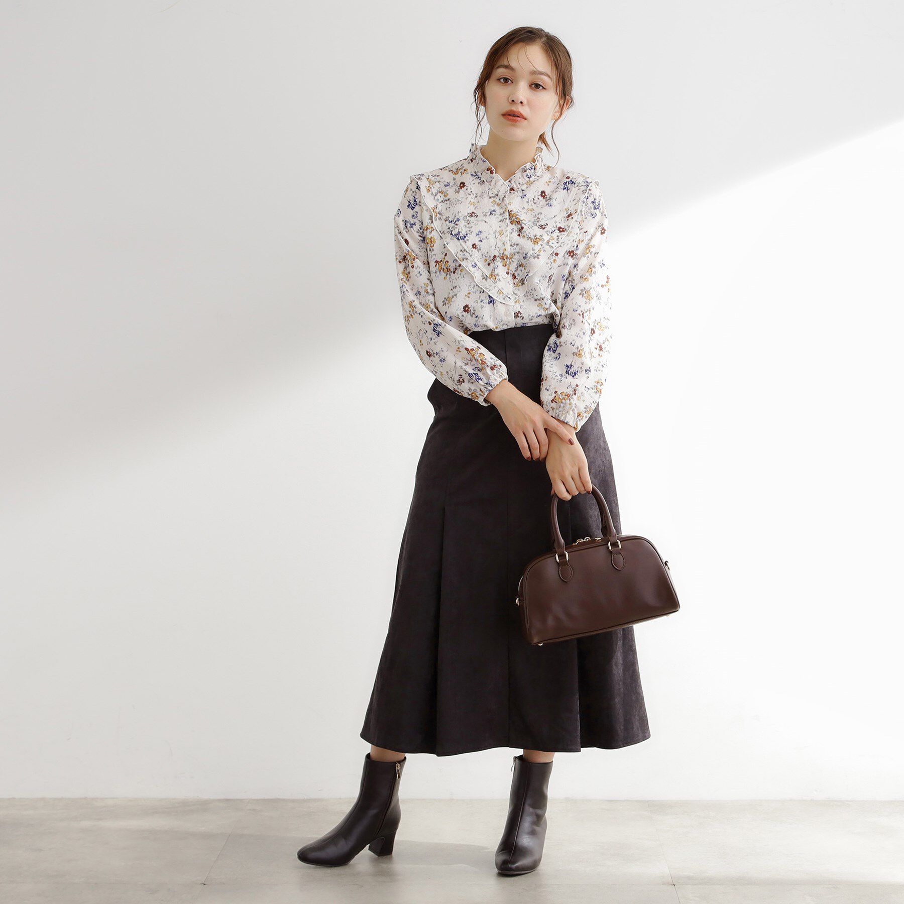 grove「スクエアシック2WAYボストン」|ボストンバッグ|