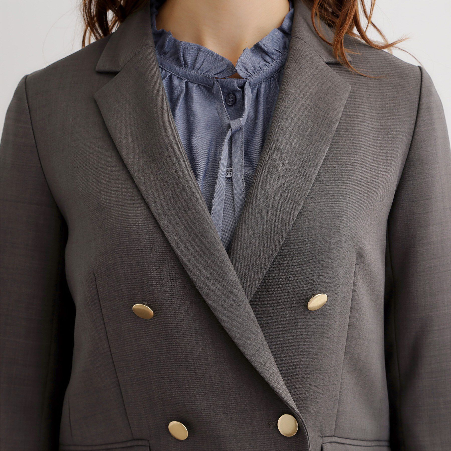 grove「【カセット服】ダブルブレストテーラードジャケット」|テーラードジャケット|