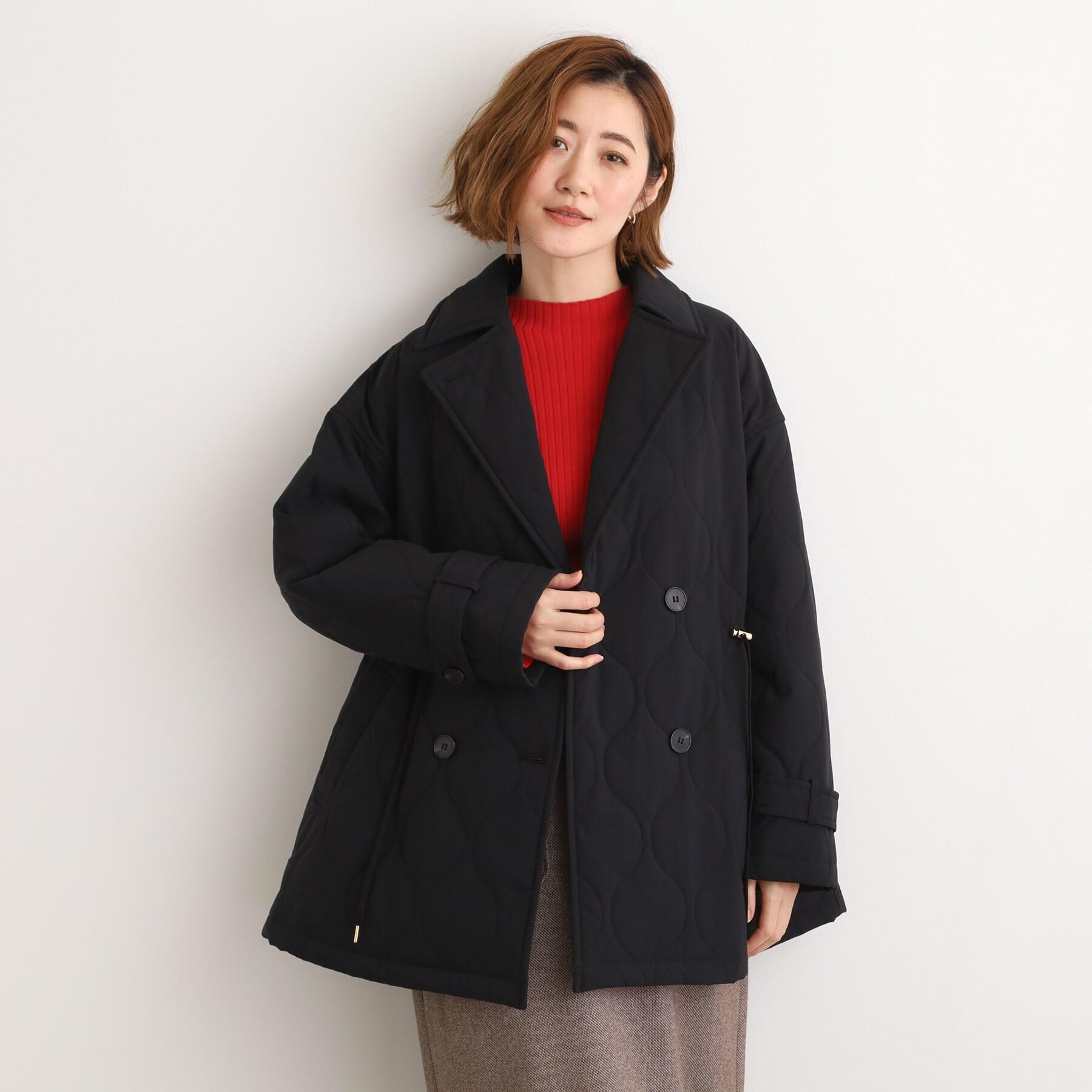 grove「キルティングPコートジャケット」|ピーコート|