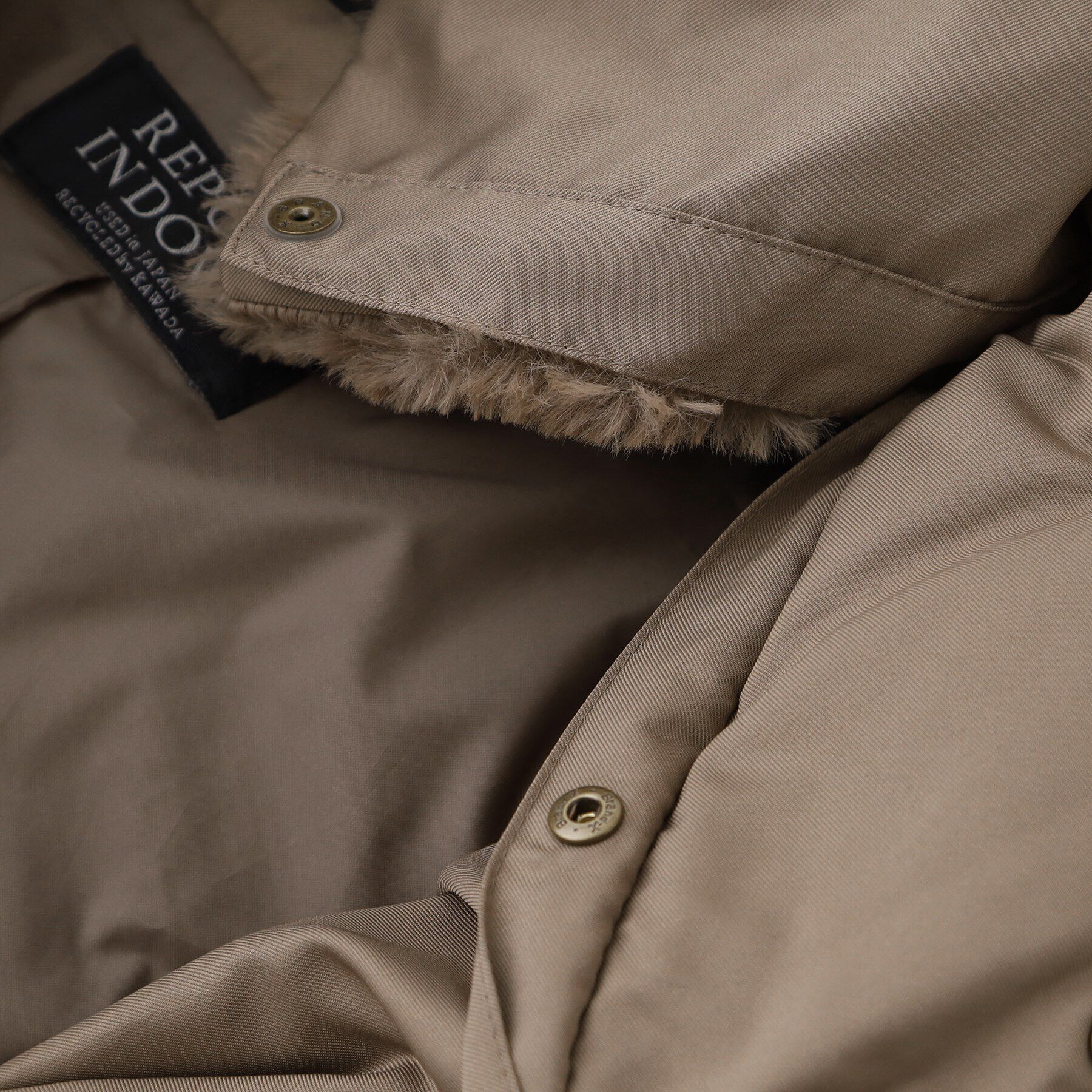 INDIVI「【リニューアル！／マルチWAY／フォックスファー／ロング丈】リサイクルダウンコート」|ダウン|